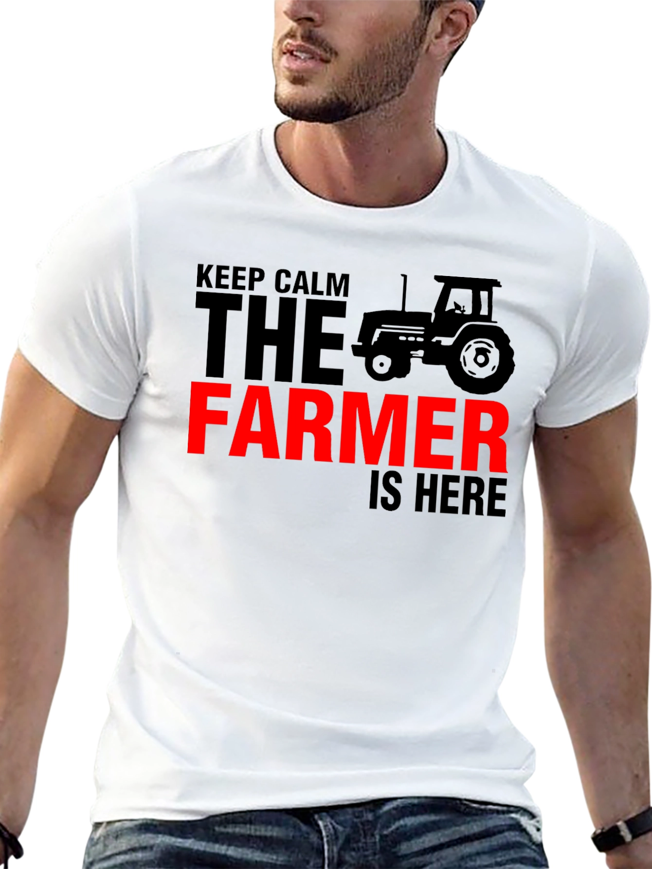 Keep Calm Farmer T-Shirt