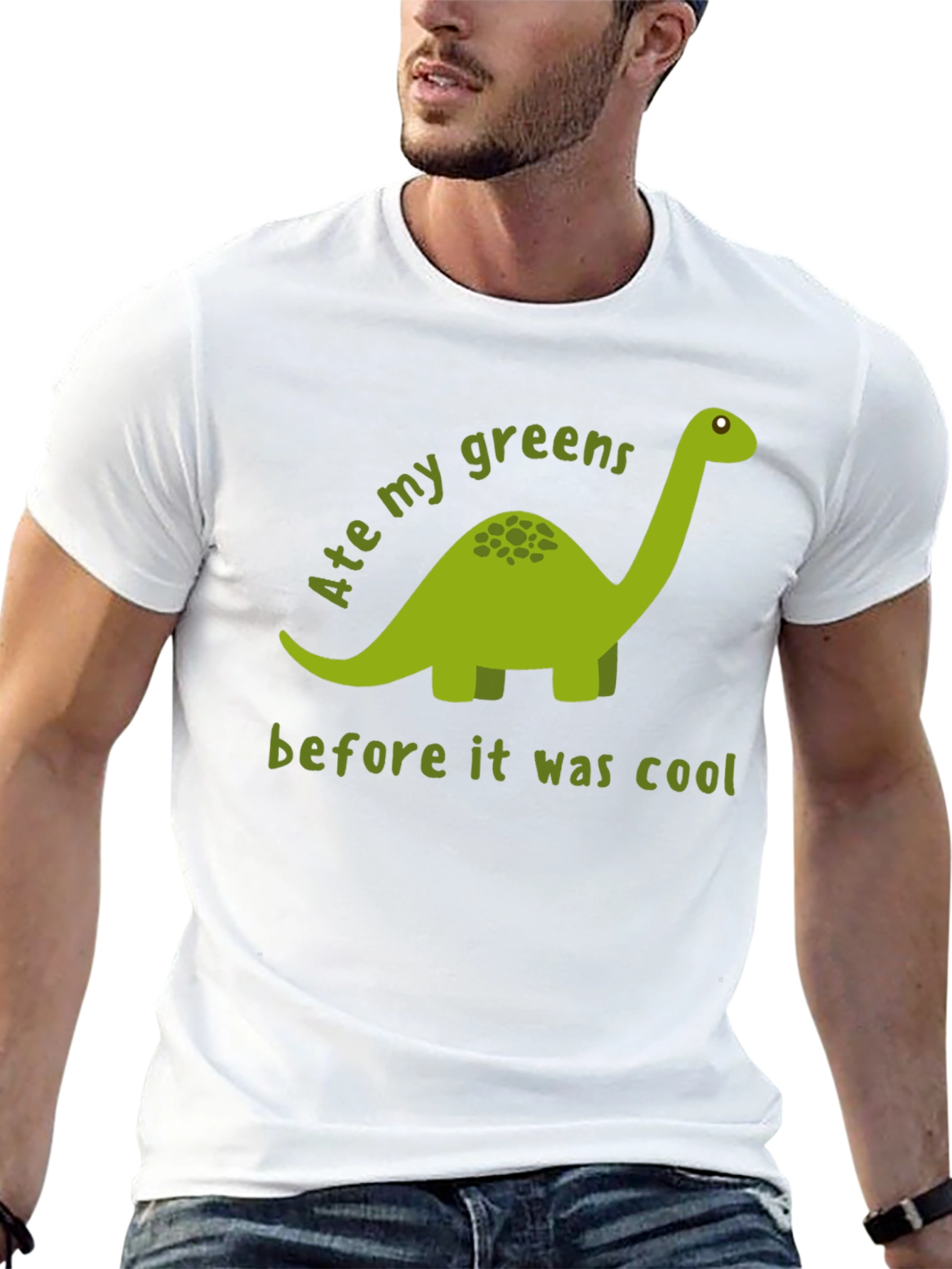 Ate My Greens Dinosaur T-Shirt