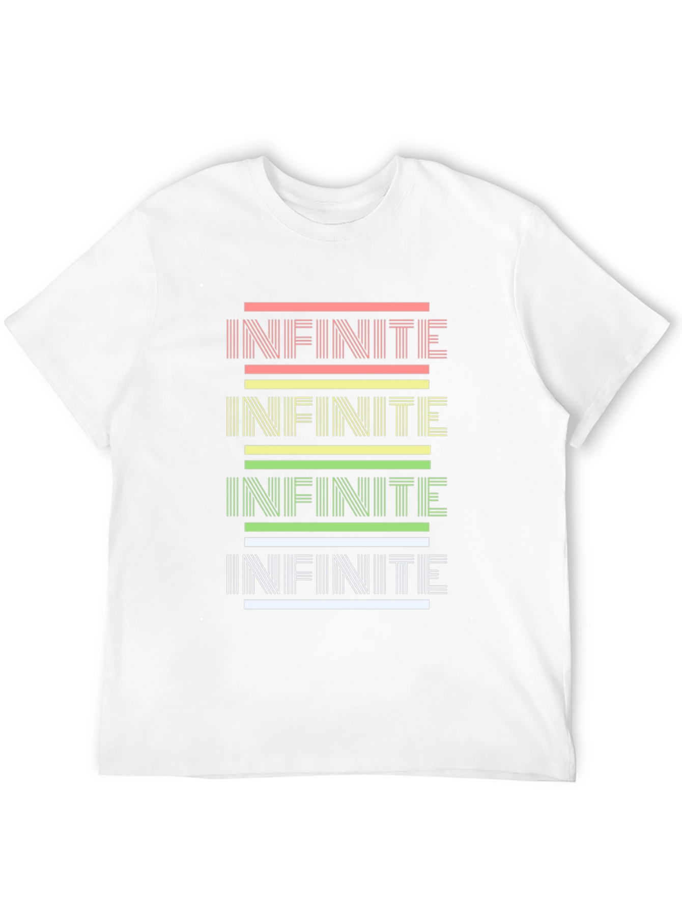 Infinite Style: Graphic Print Black Tee