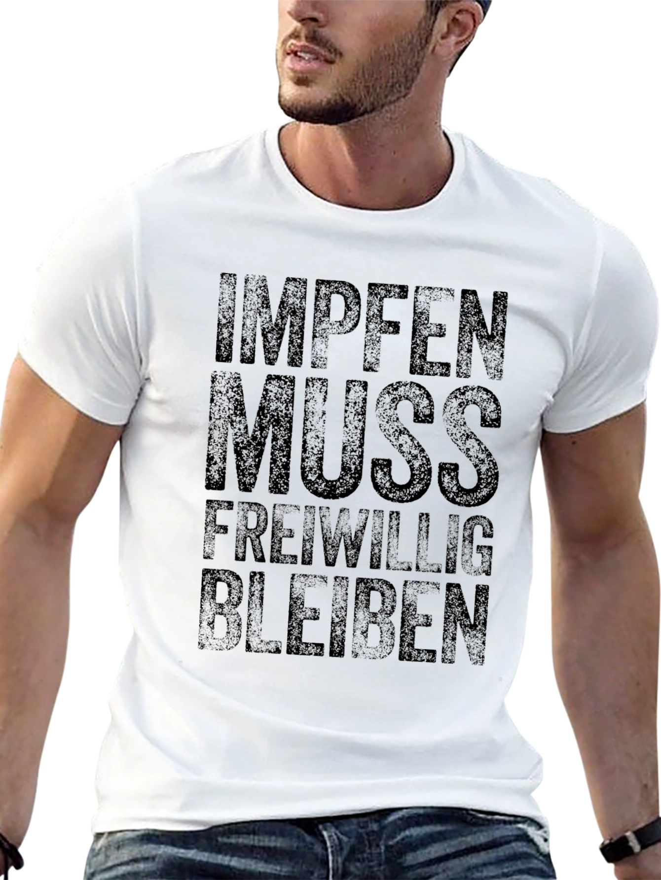 Impfem Muss Freiwillig Black T-Shirt