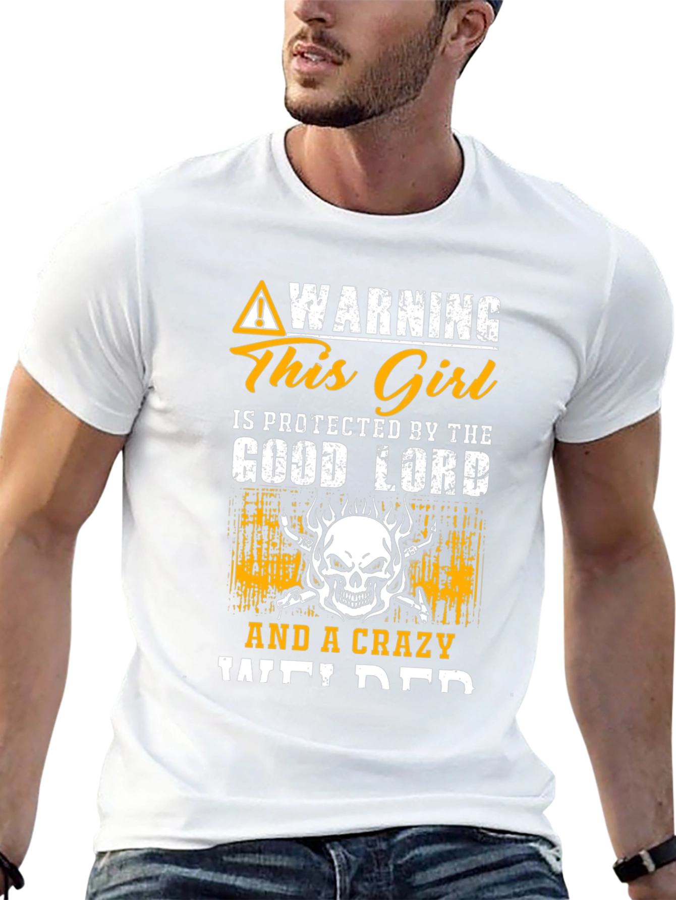 Protected Girl Welder T-Shirt