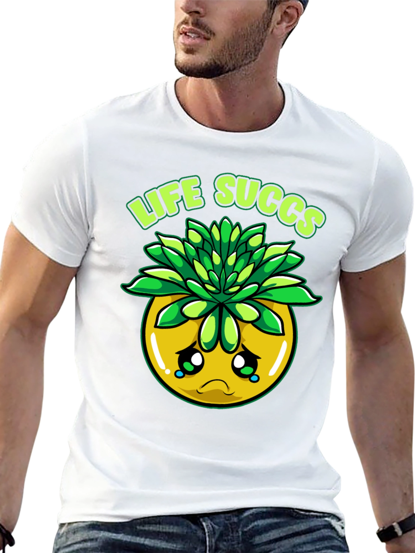 Life Succs T-Shirt - Funny Plant Pun Tee