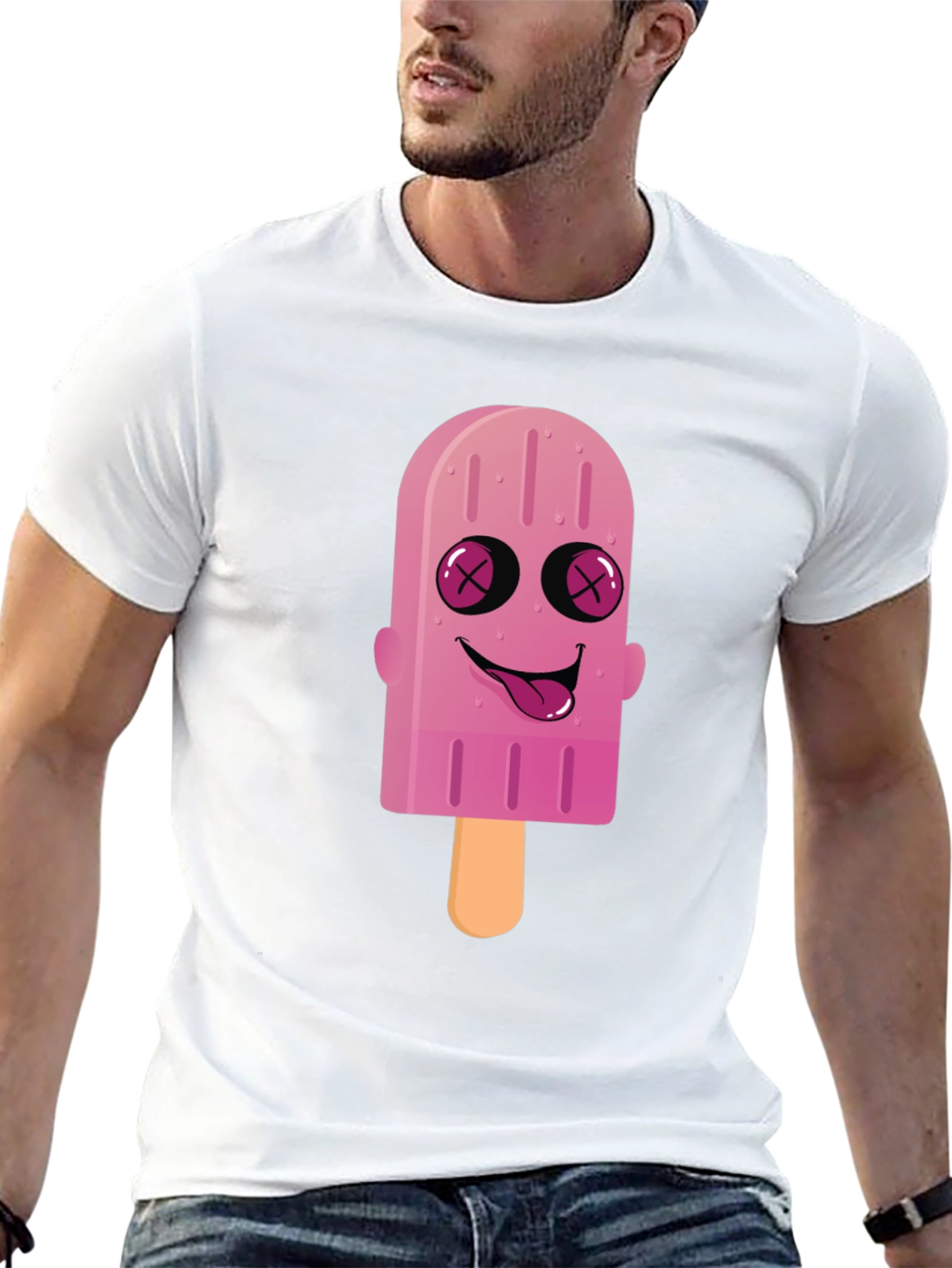Cartoon Popsicle Graphic Tee