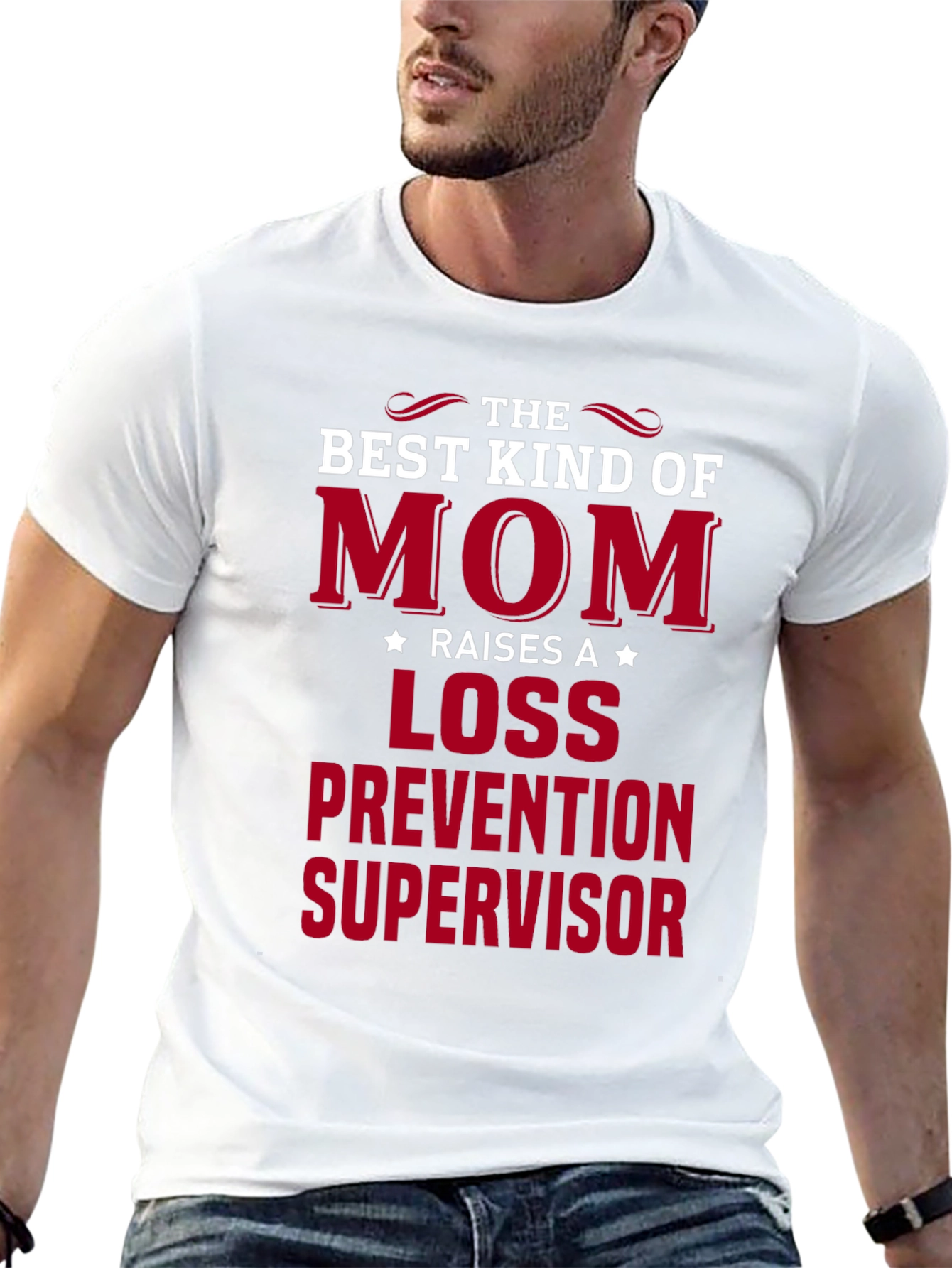 Best Mom Loss Prevention Supervisor Graphic Tee