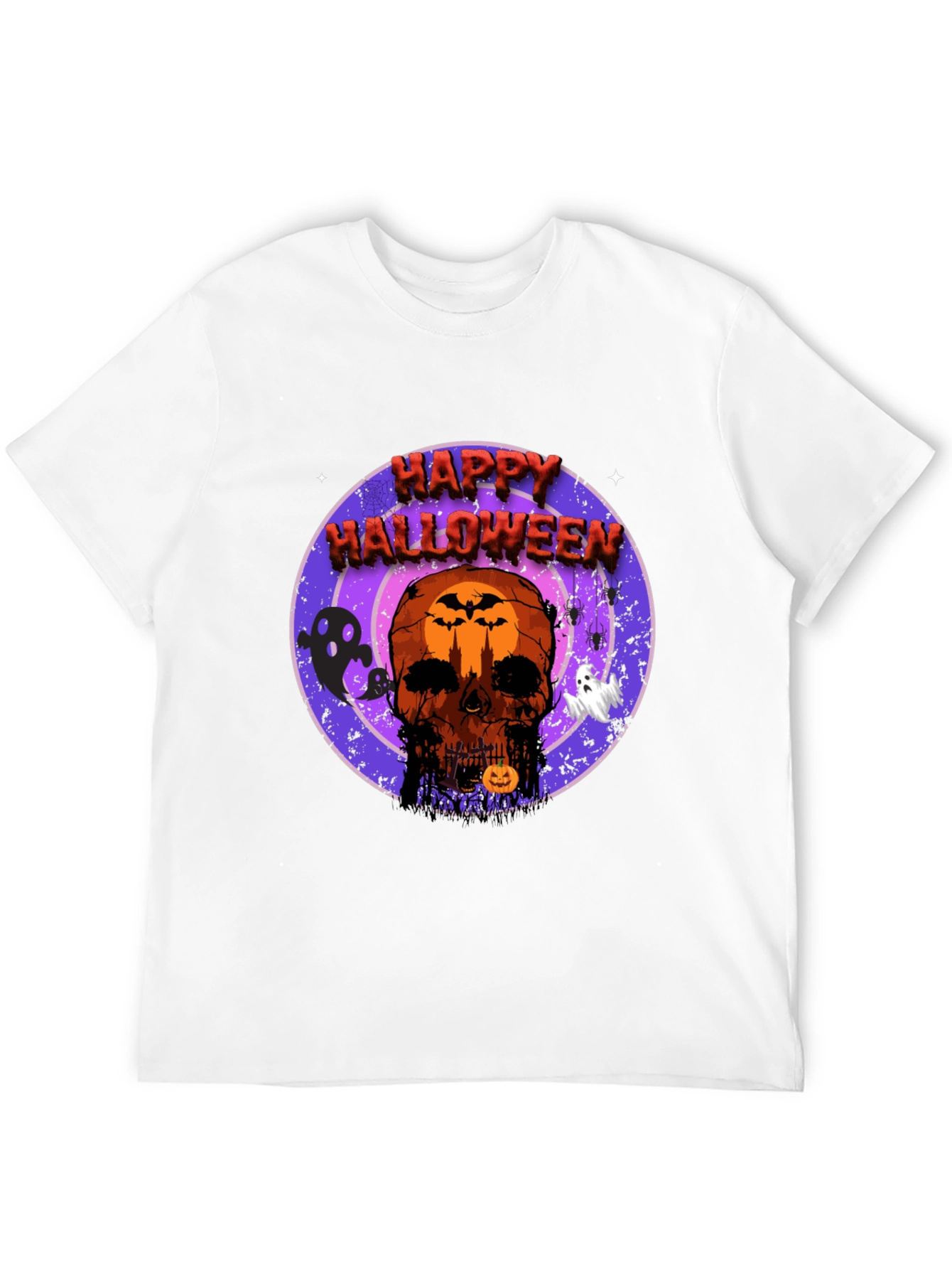 Happy Halloween Skull T-Shirt