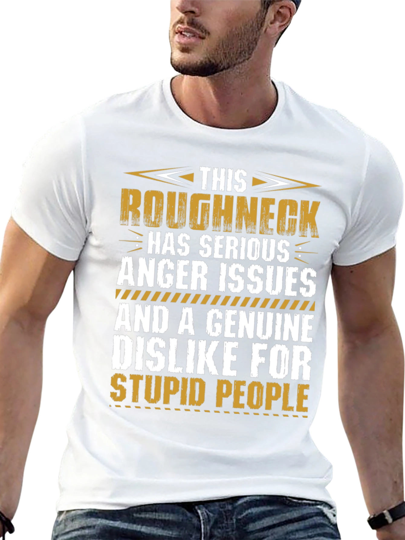 Roughneck Anger Issues Graphic T-Shirt