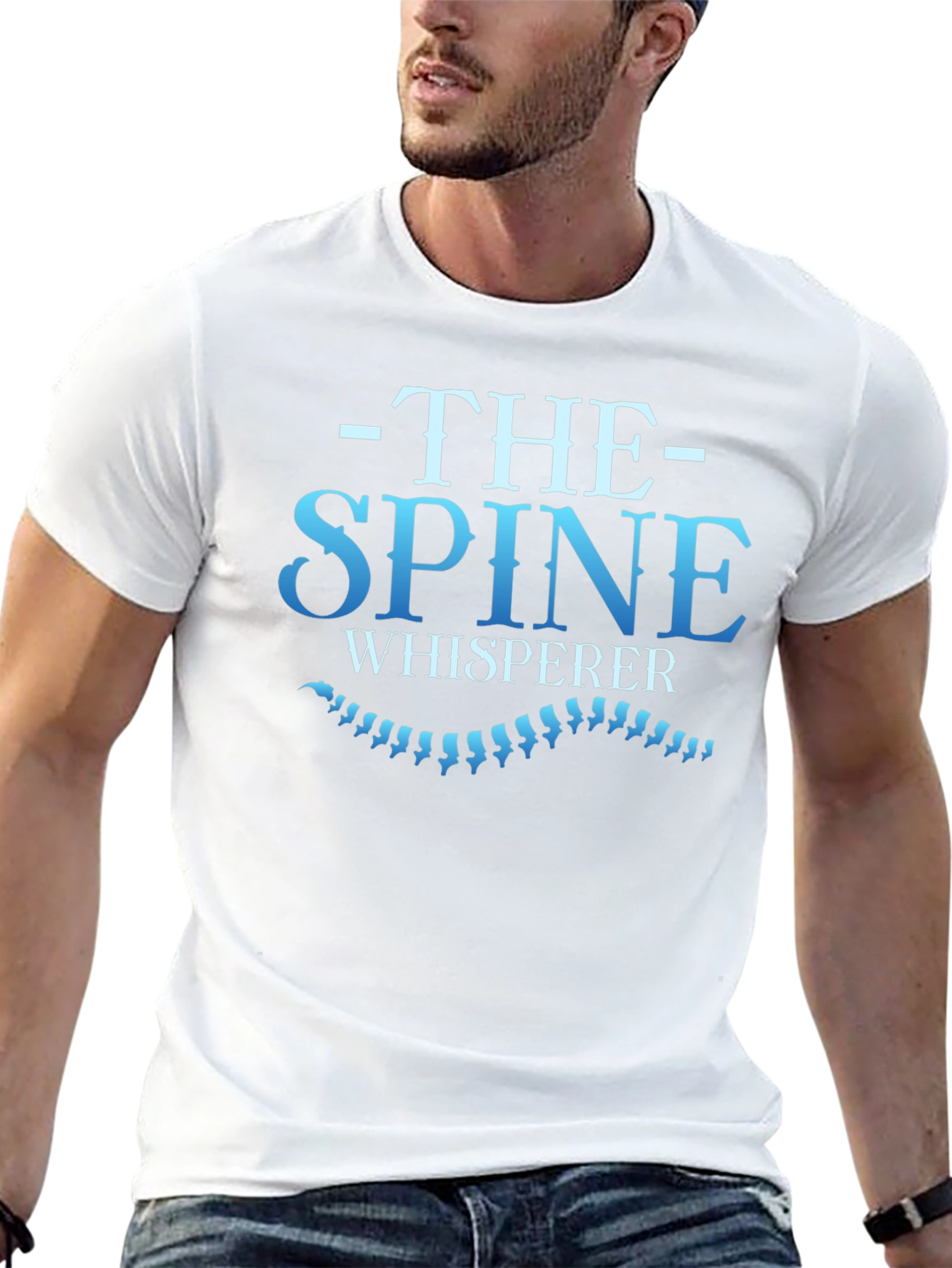 Spine Whisperer Graphic Tee - Chiropractic Humor T-Shirt