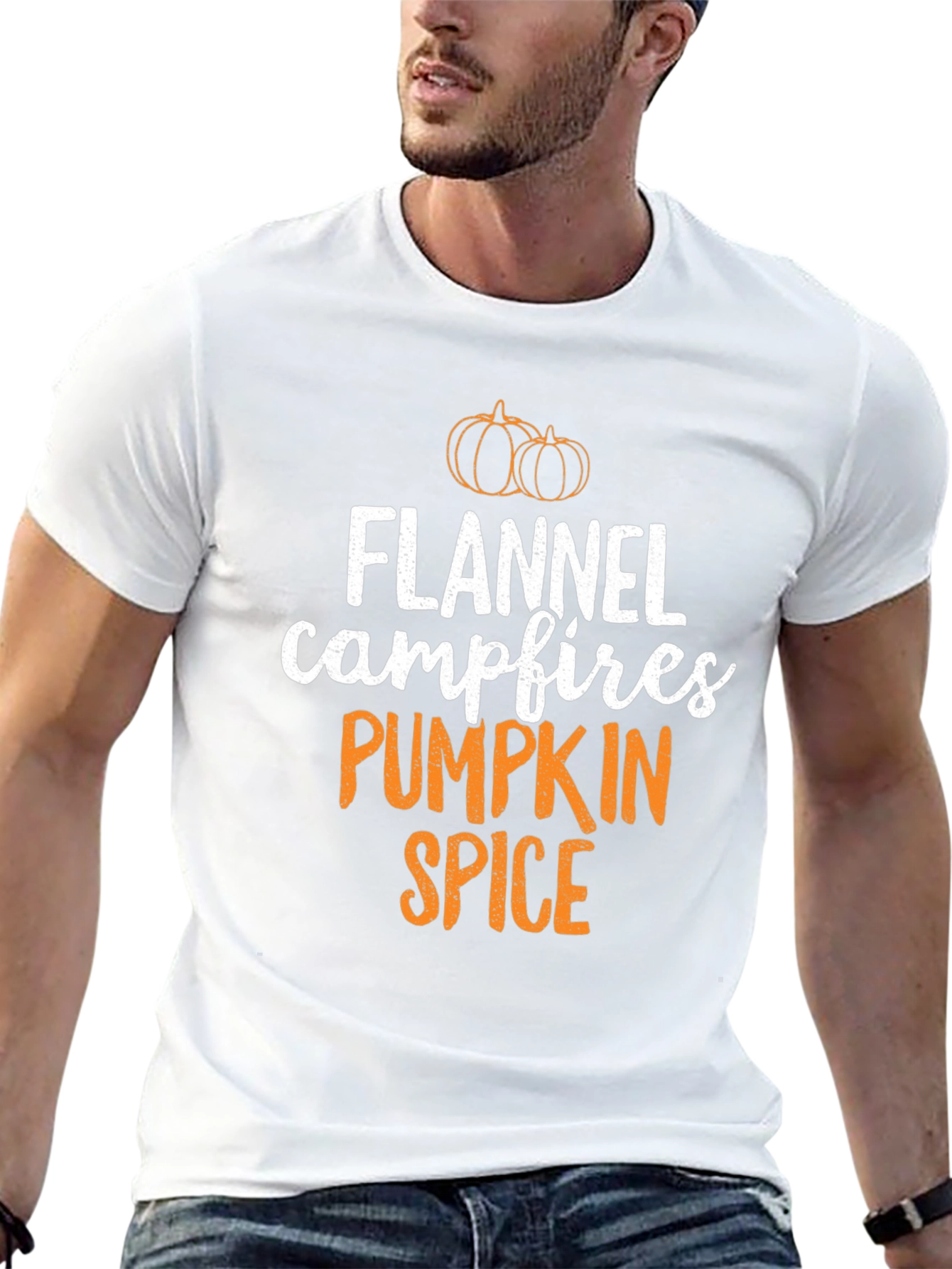 Flannel Campfires Pumpkin Spice T-Shirt