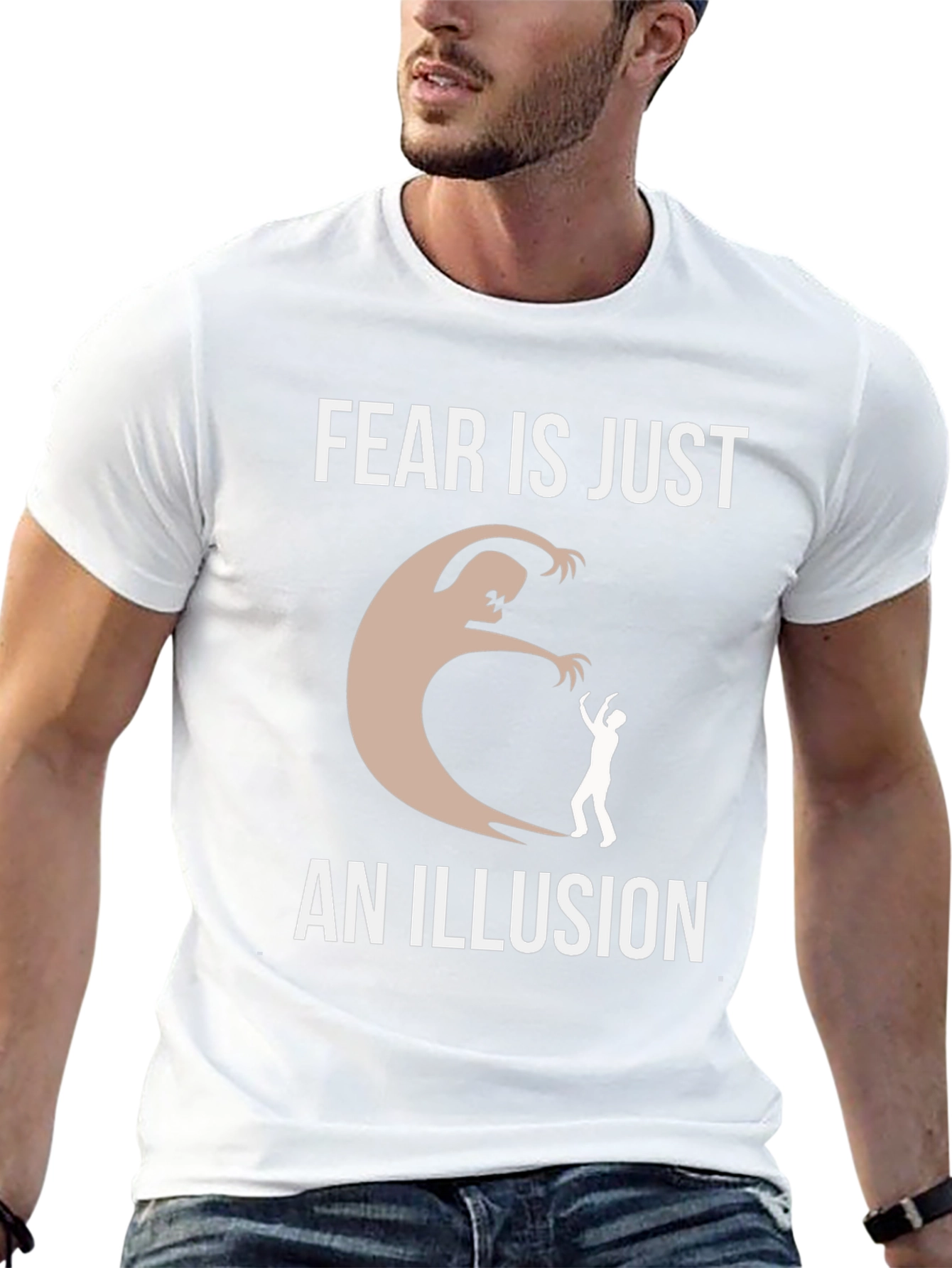 Fear Is Just An Illusion Graphic T-Shirt