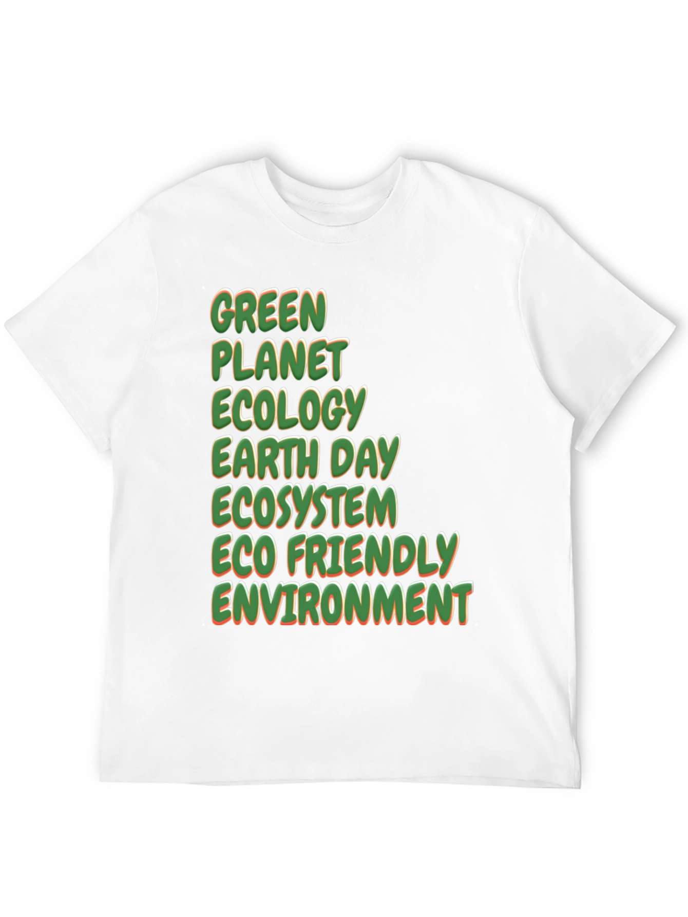Eco-Friendly Graphic T-Shirt - Green Planet Ecology