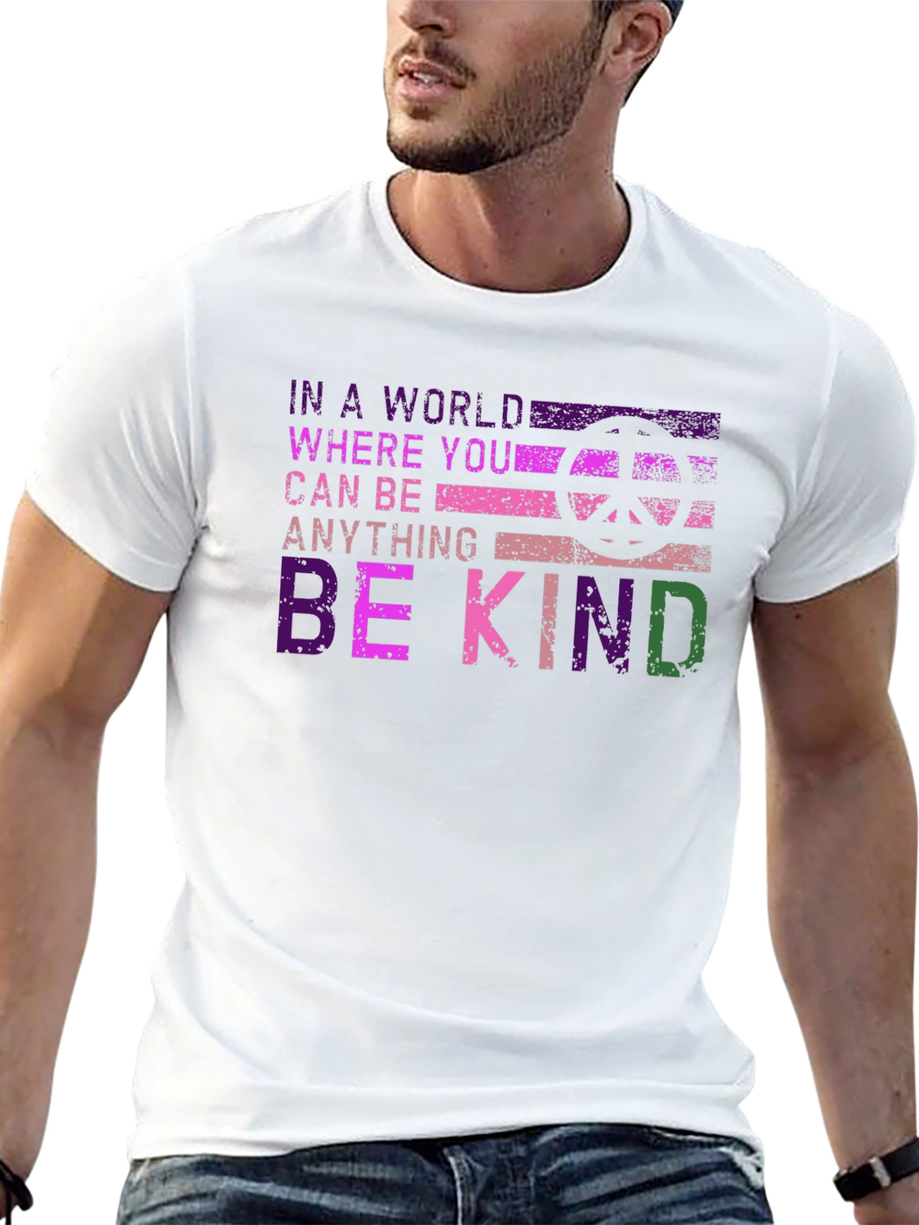 In A World Be Kind Graphic Tee