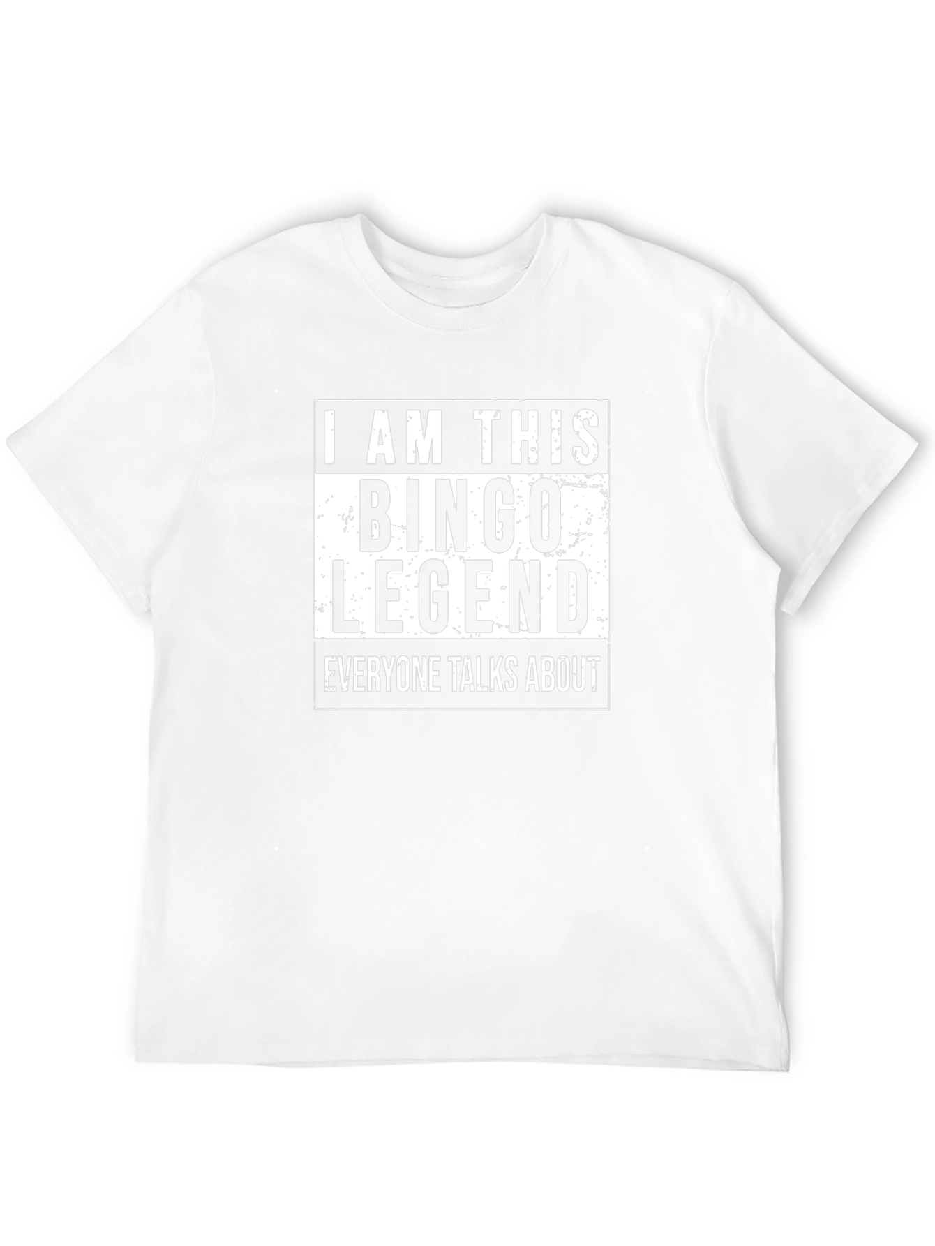 Bingo Legend Graphic T-Shirt - Black