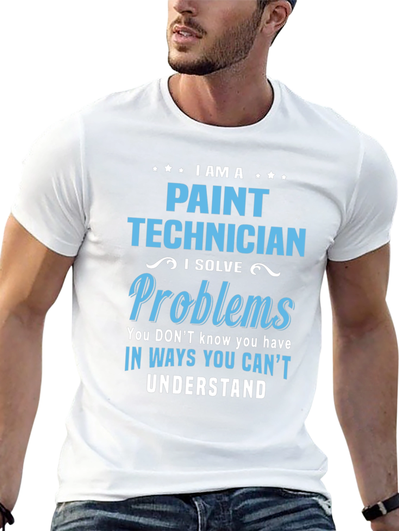 Paint Technician T-Shirt - I Solve Problems