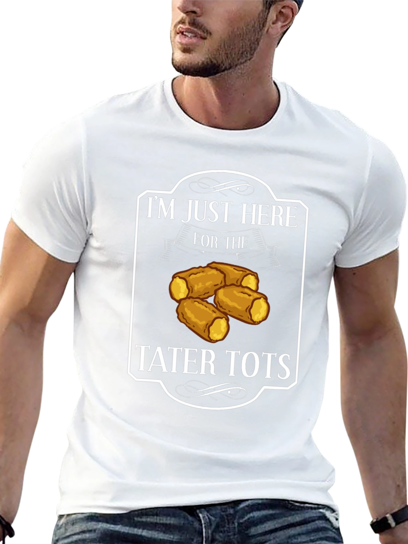 Tater Tots Graphic Tee - Funny Foodie Shirt
