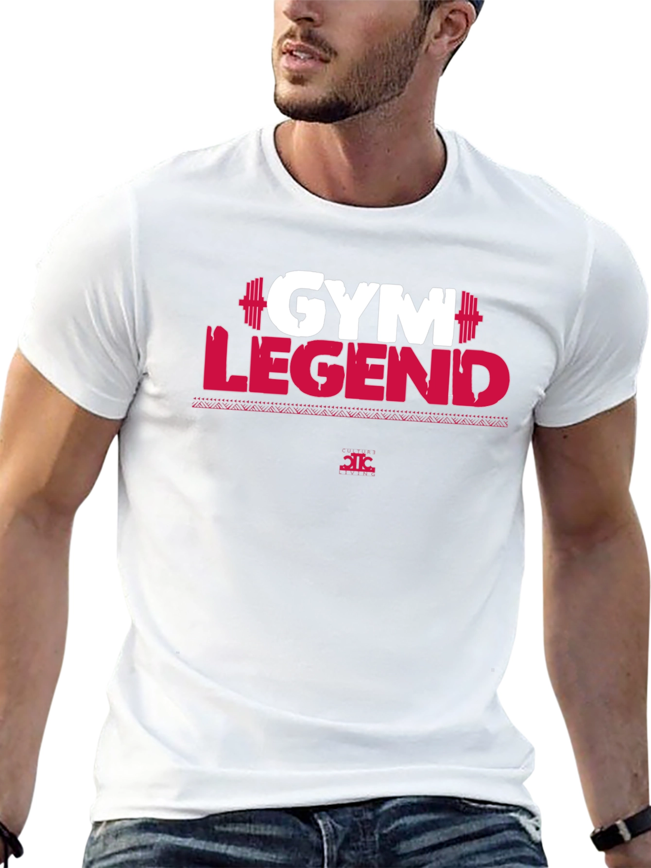 Gym Legend Graphic T-Shirt - Black