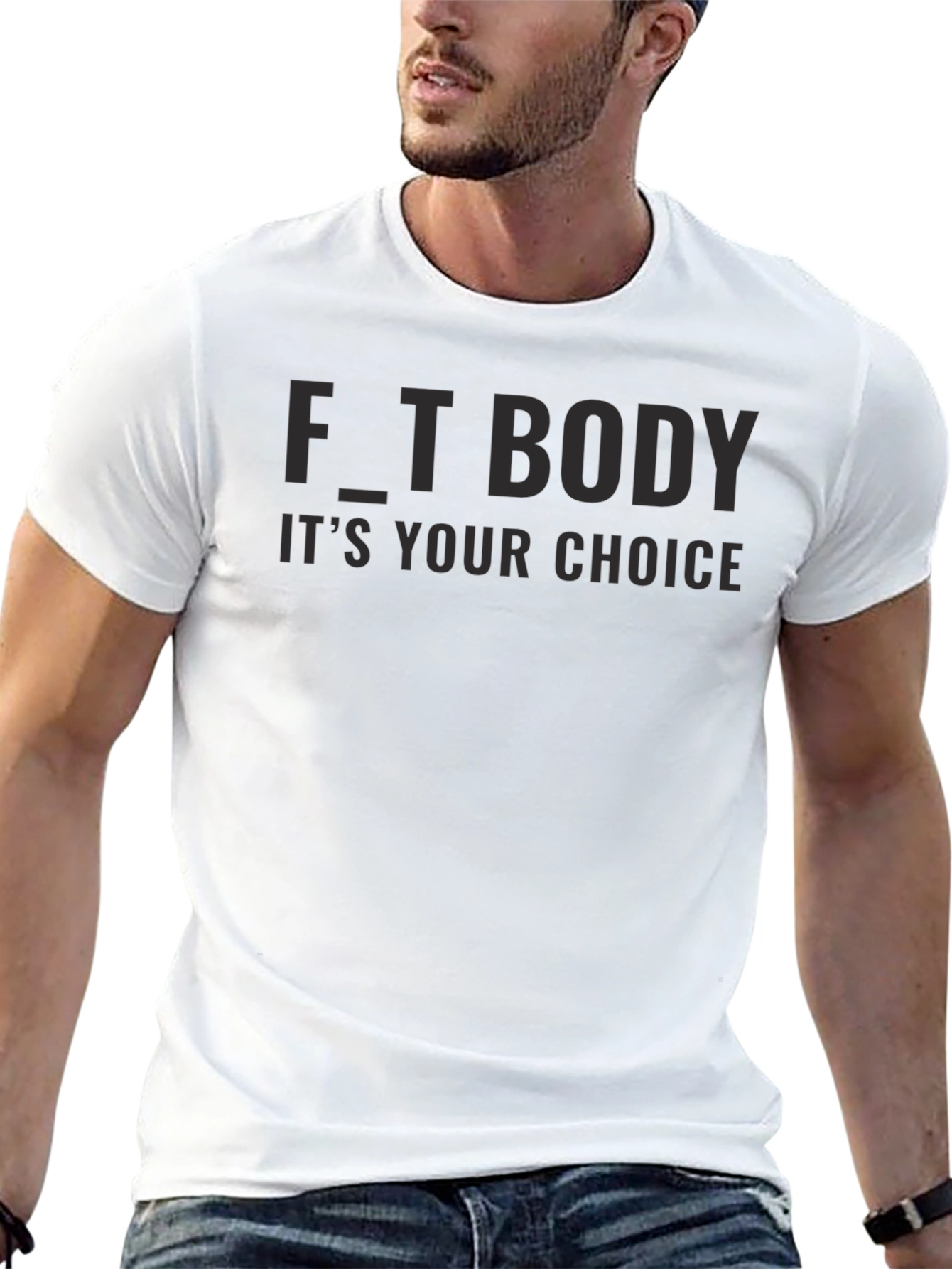Fit Body Its Your Choice Black T-Shirt
