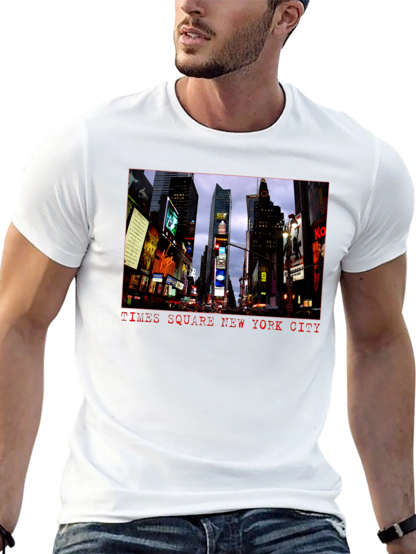 Times Square New York City Graphic Tee