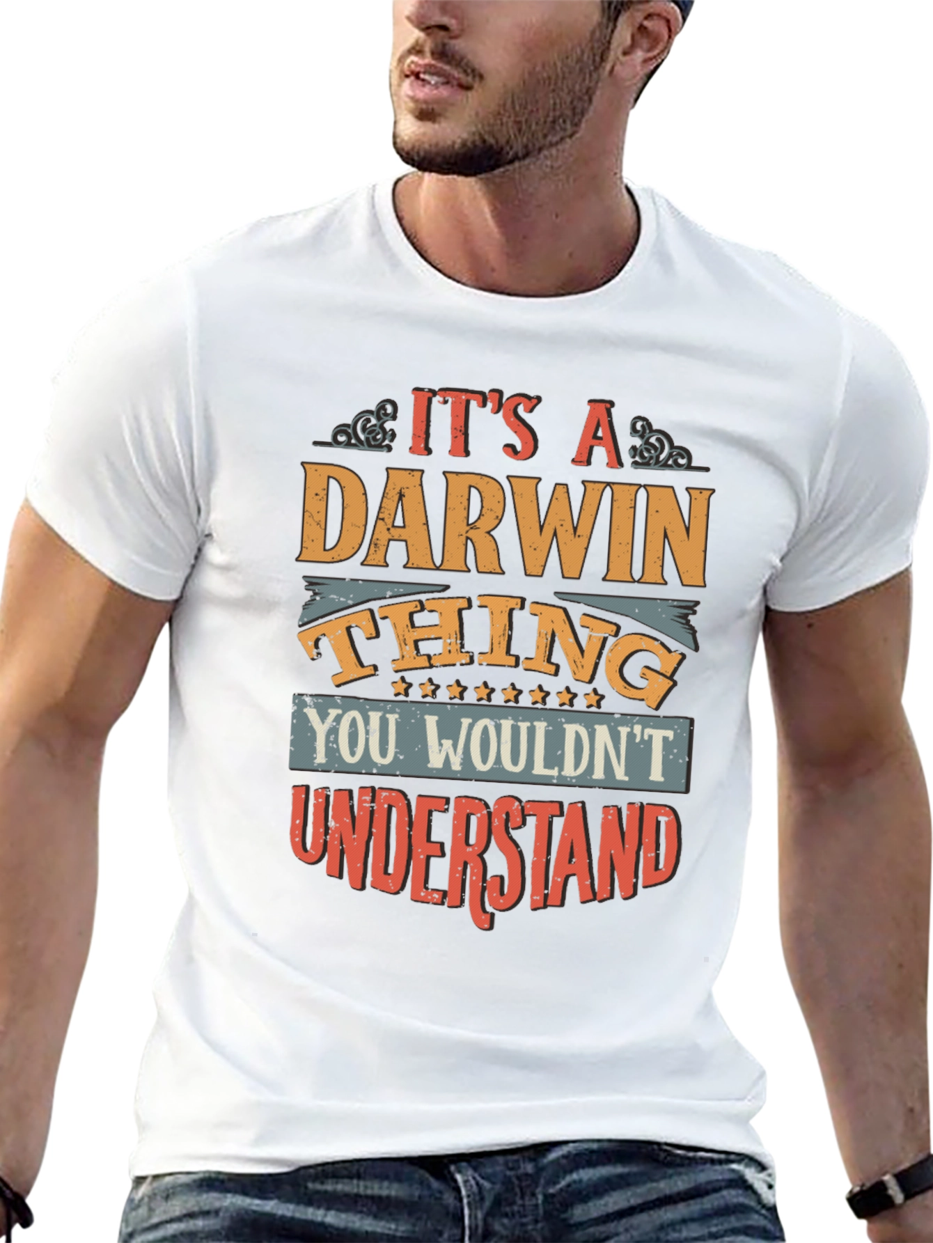 Its a Darwin Thing T-Shirt Funny Name Gift
