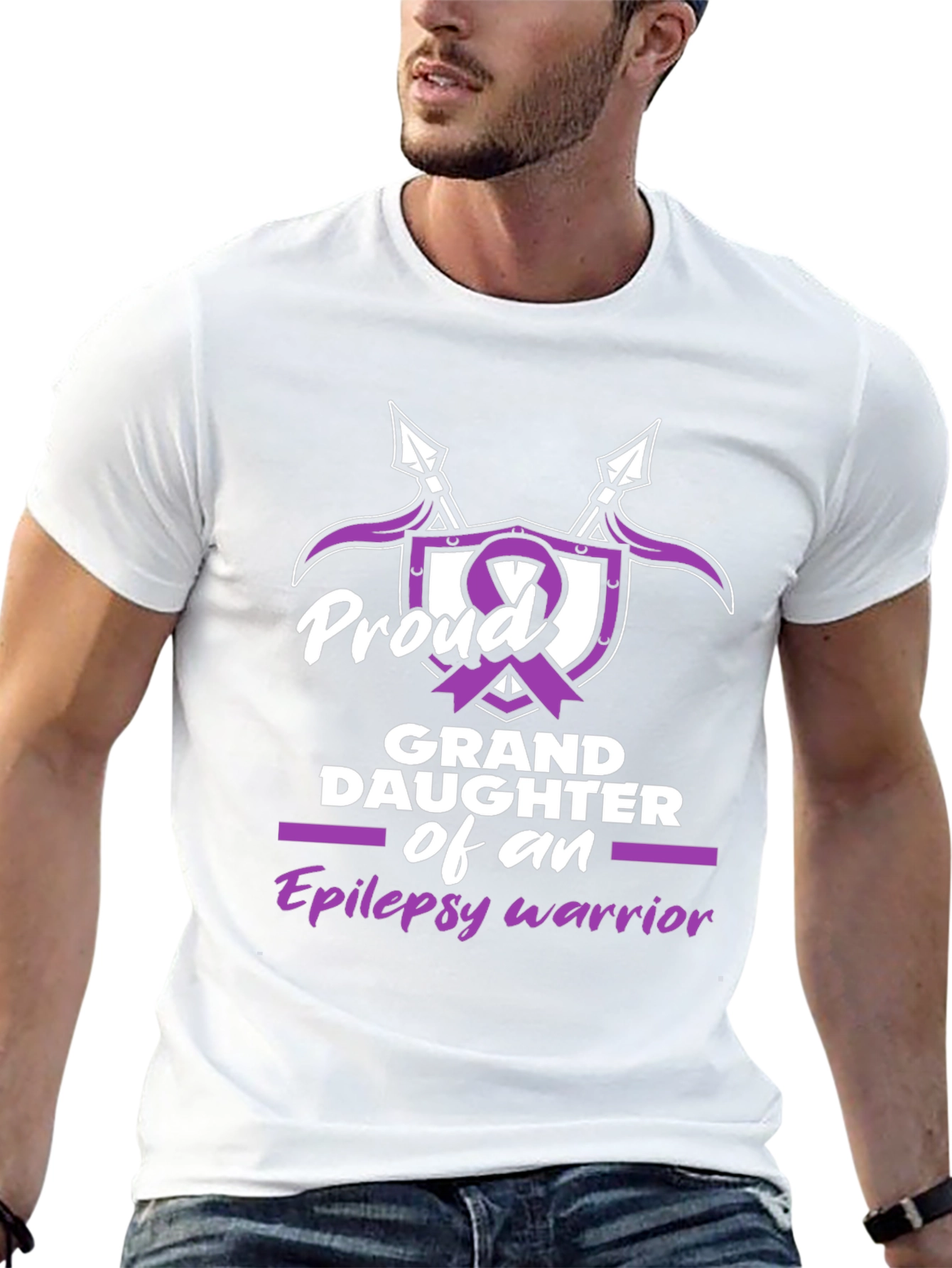 Proud Granddaughter Epilepsy Awareness T-Shirt