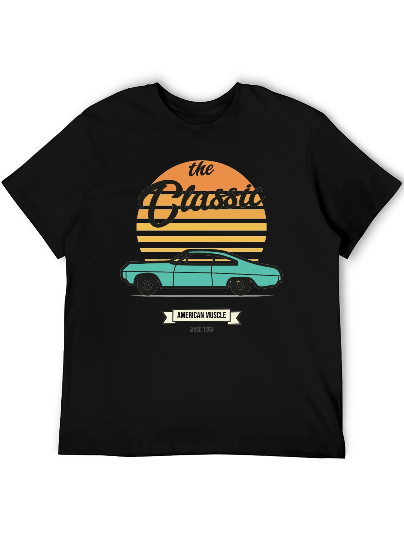 Retro American Muscle Car T-Shirt