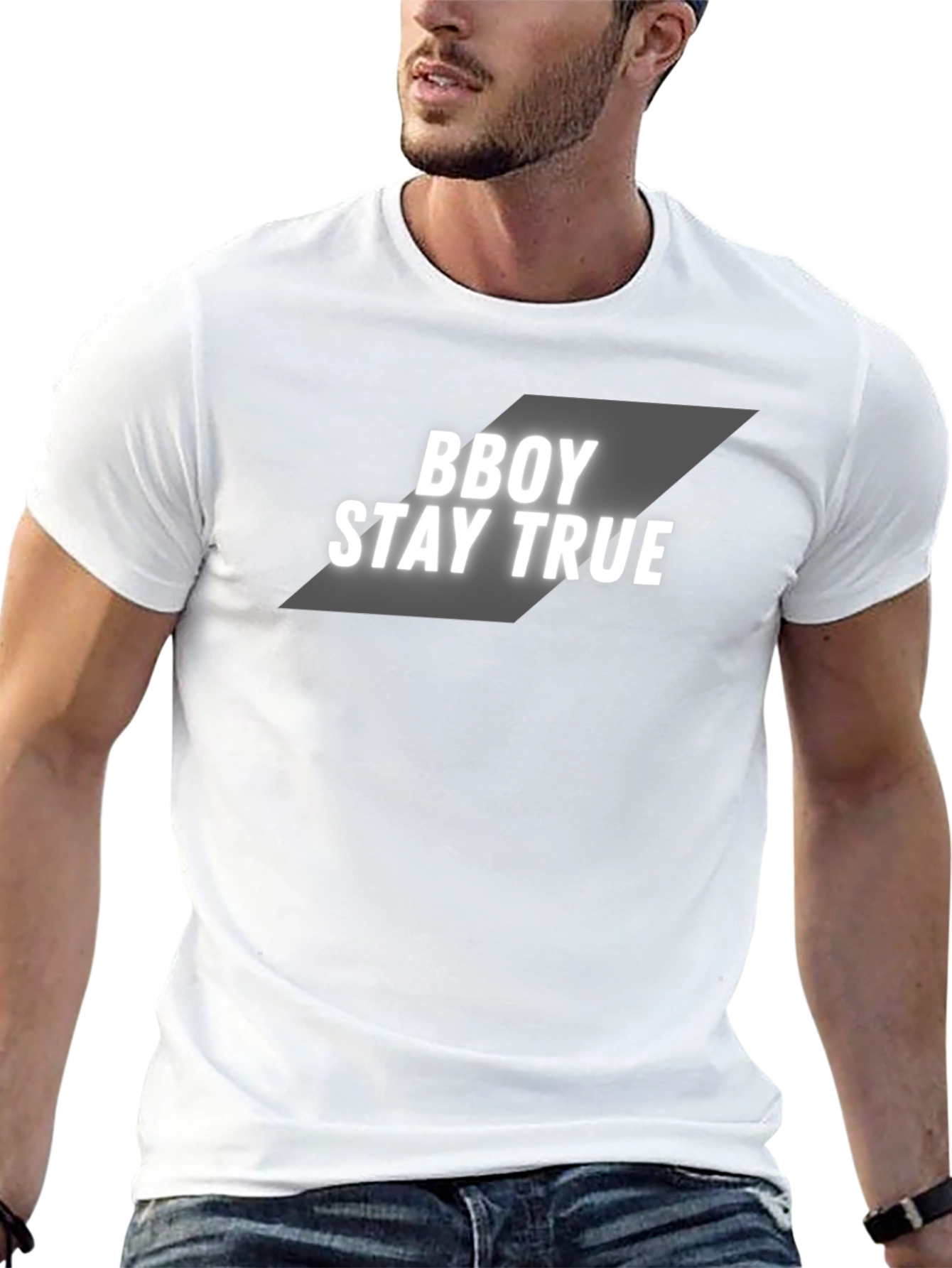 BBOY STAY TRUE Black T-Shirt