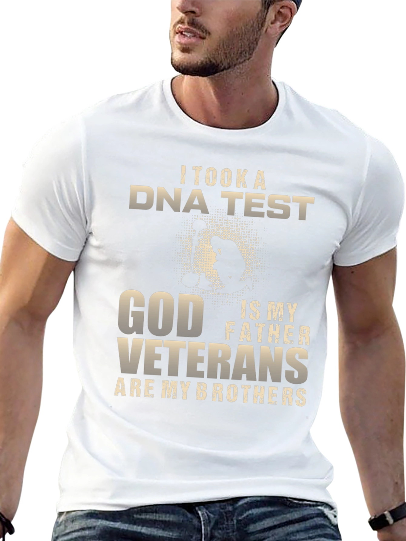 Veteran DNA Test Graphic Tee