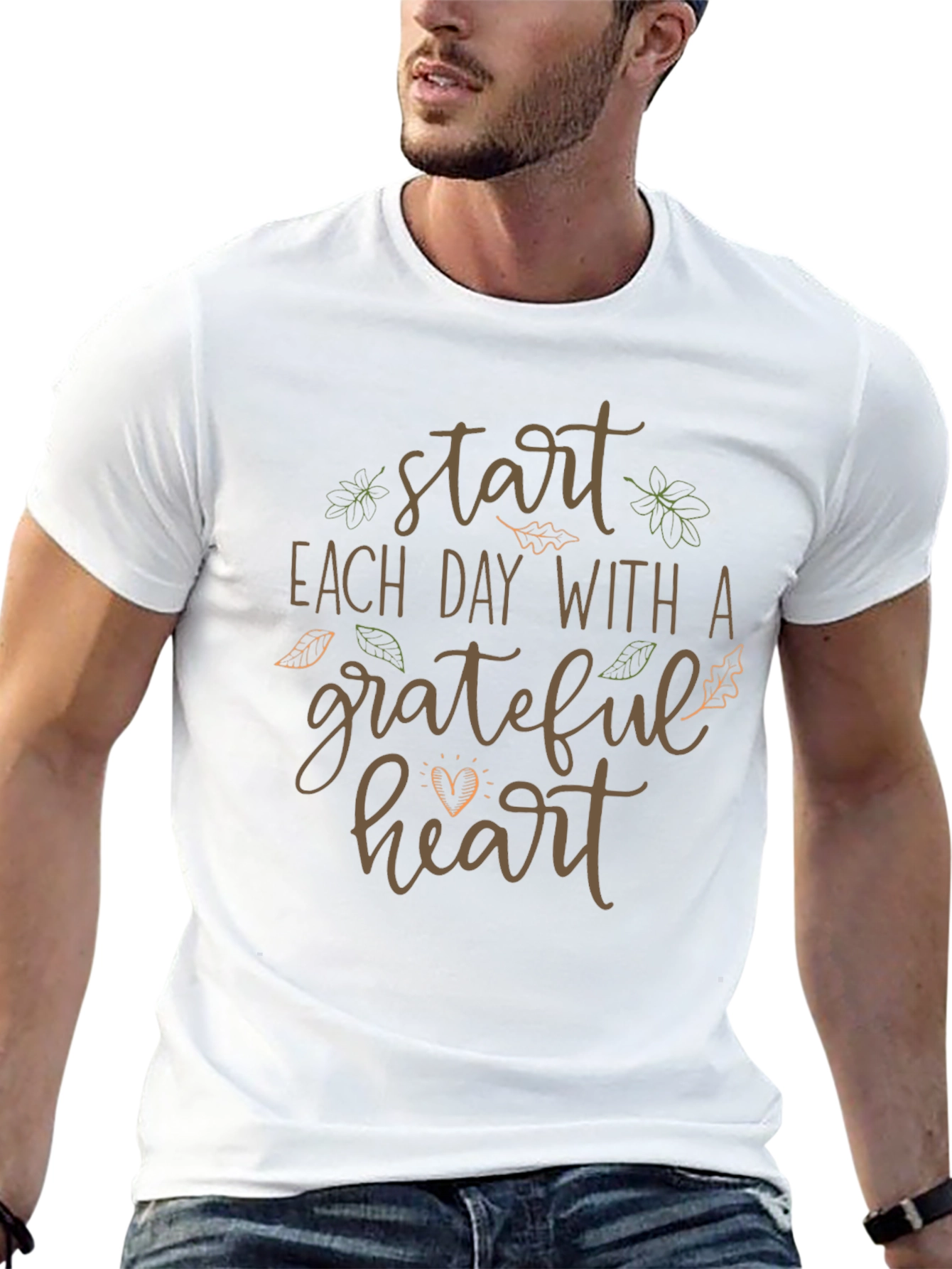Grateful Heart Graphic T-Shirt