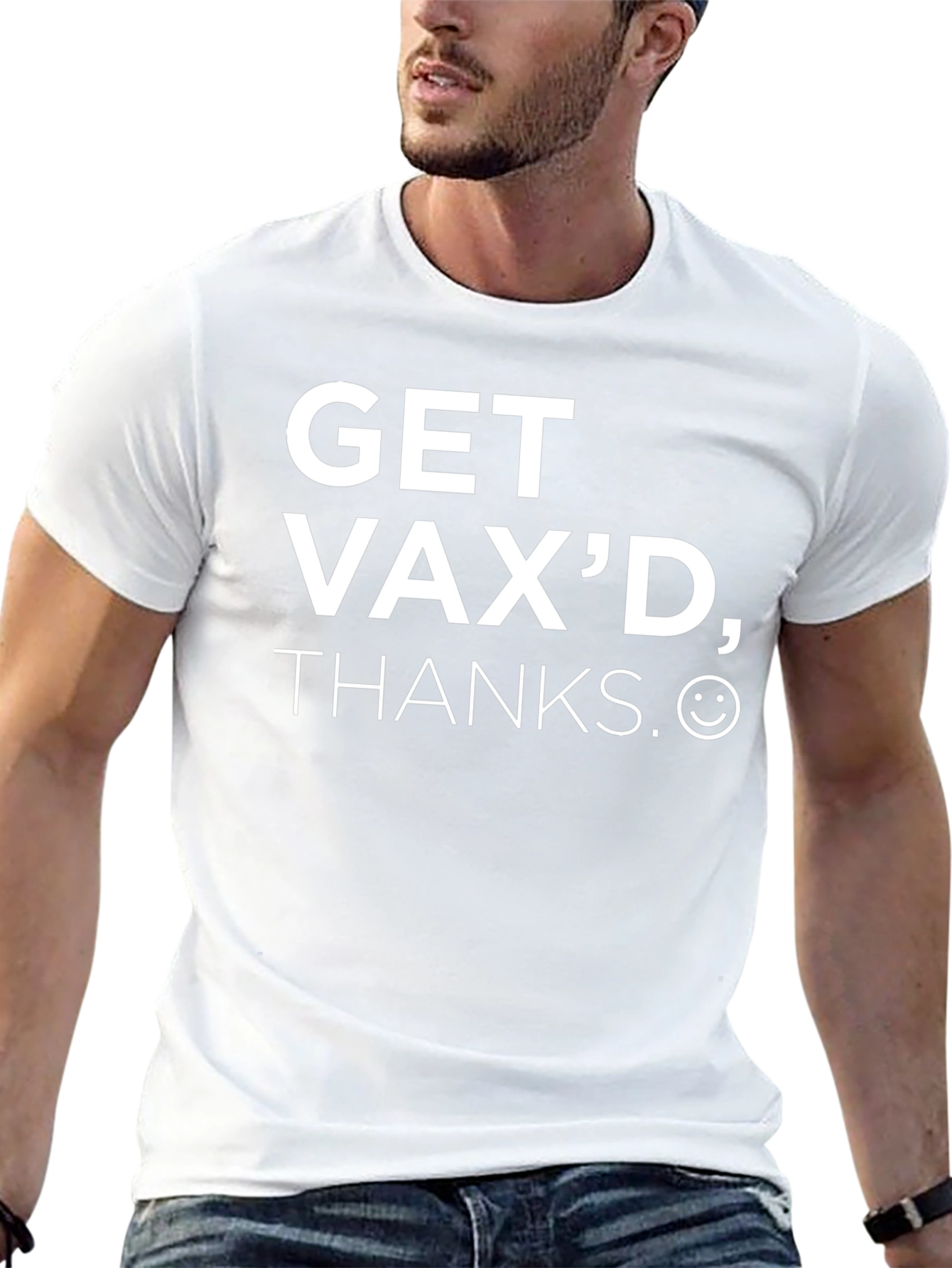 Get Vaxd Thanks Graphic Tee