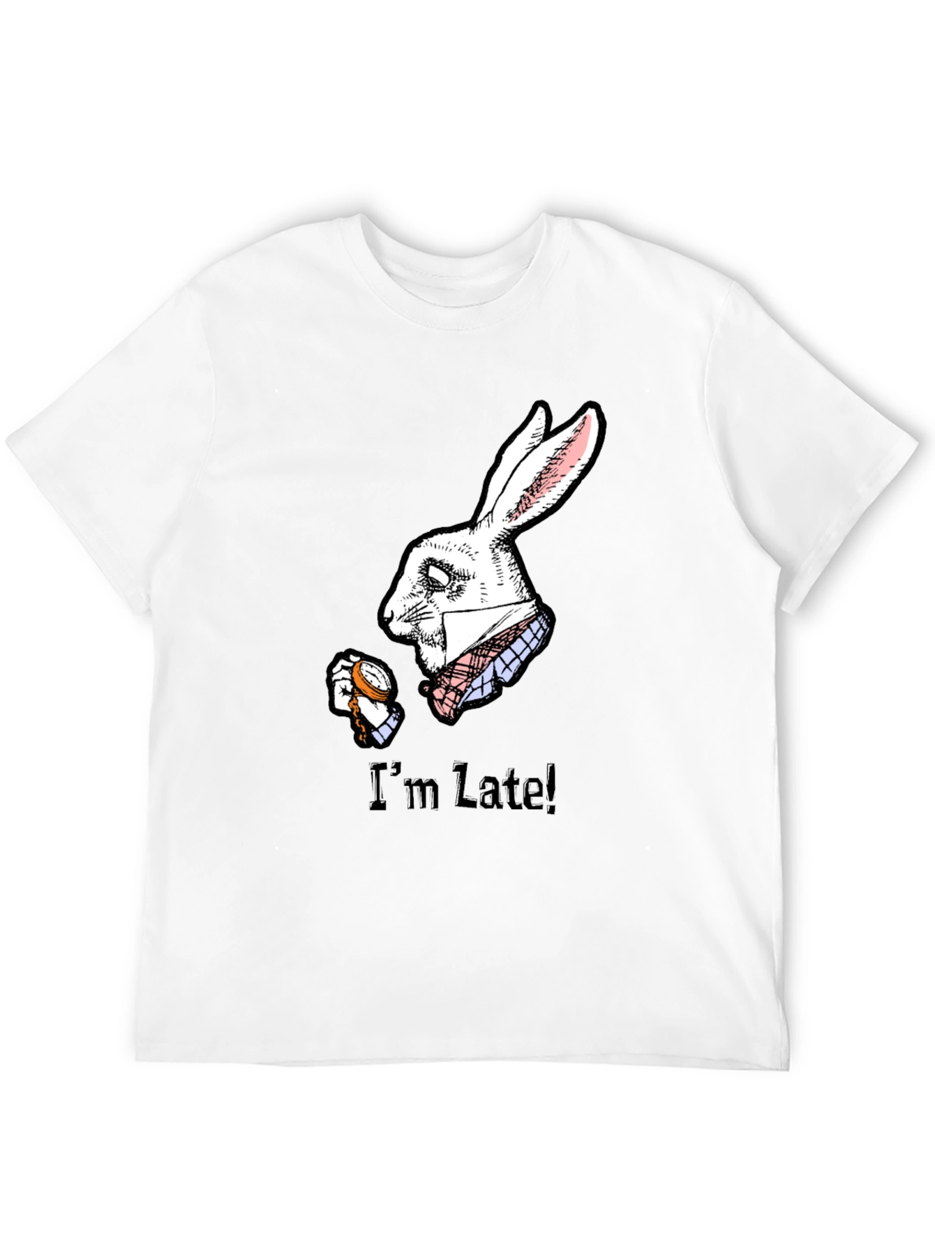 Im Late! White Rabbit Graphic Tee