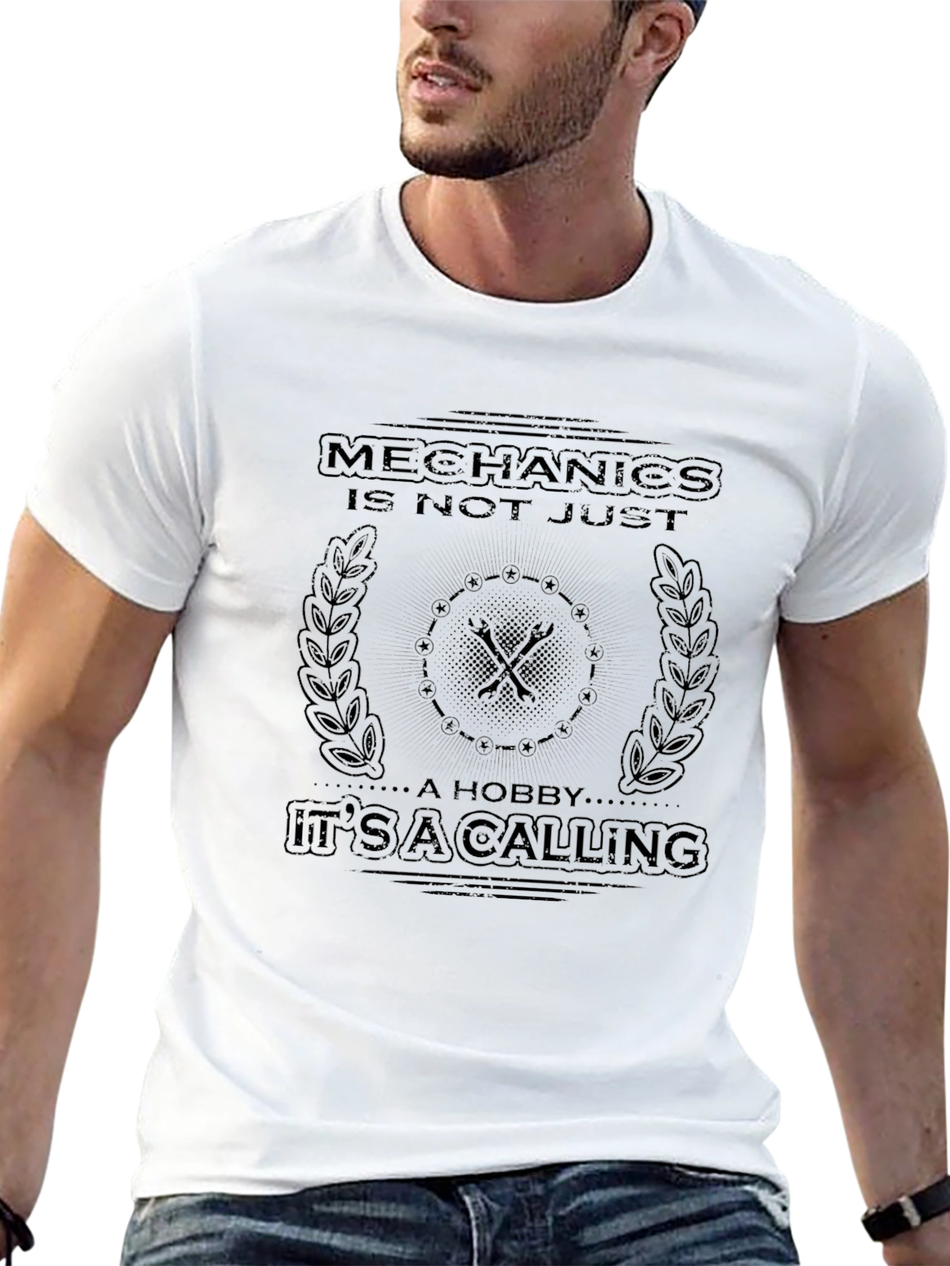 Mechanics Calling Black T-Shirt