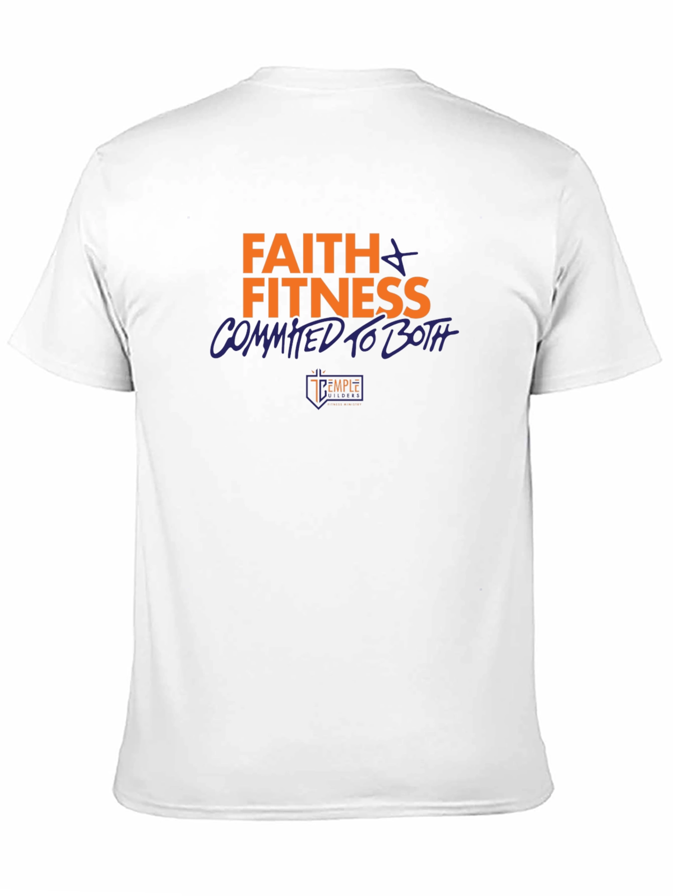 Faith & Fitness Graphic Tee - Black