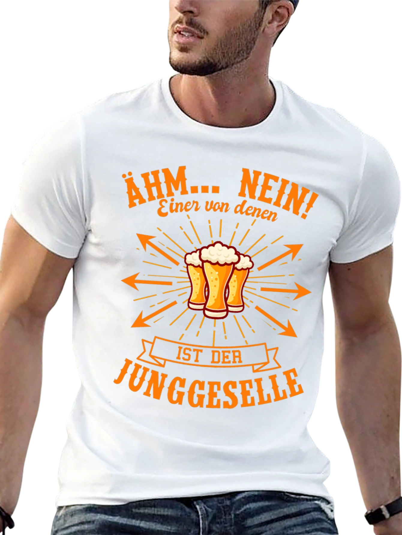 Ähm... Nein! Bachelor Party T-Shirt