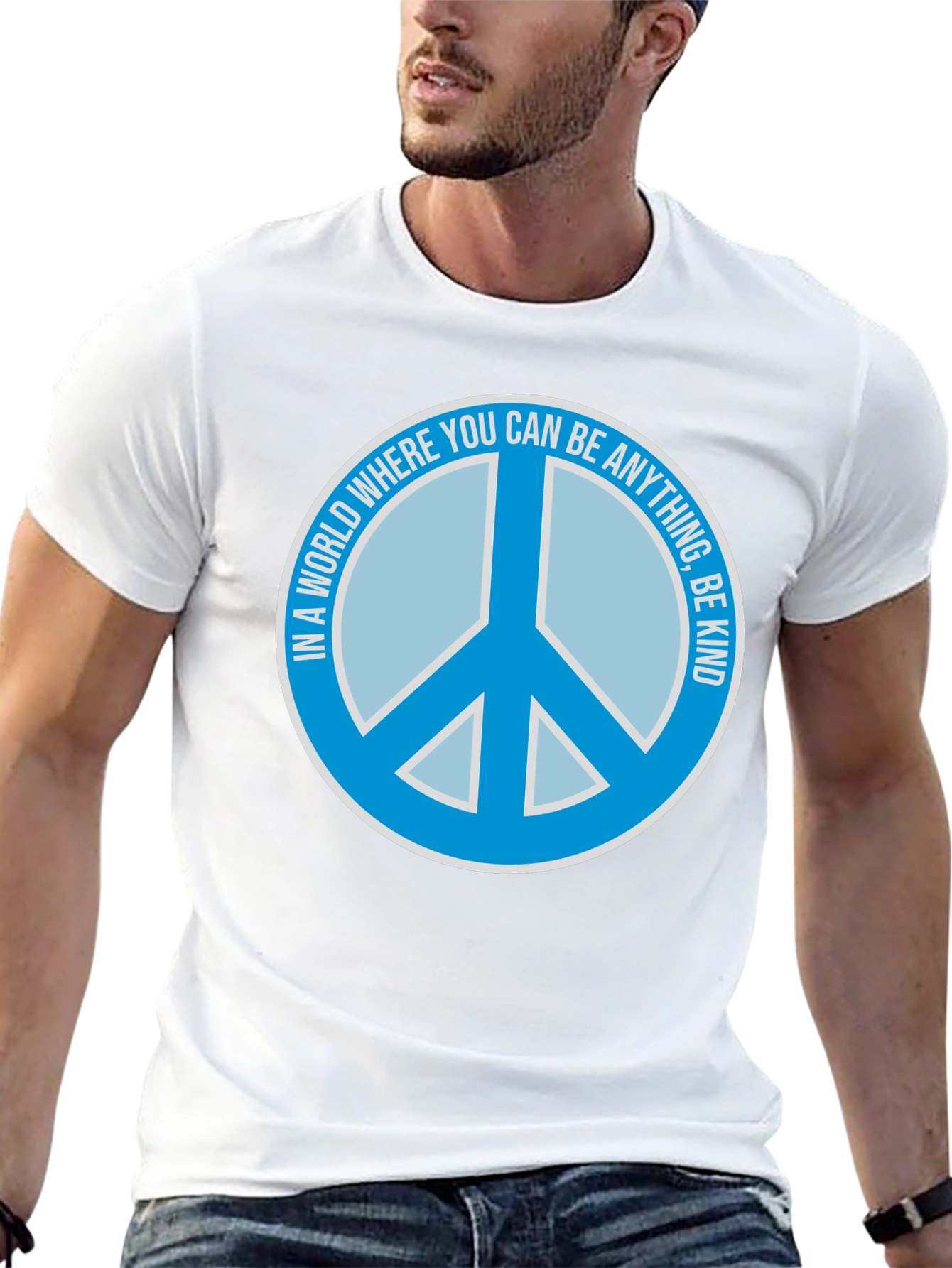 Be Kind Peace Sign T-Shirt