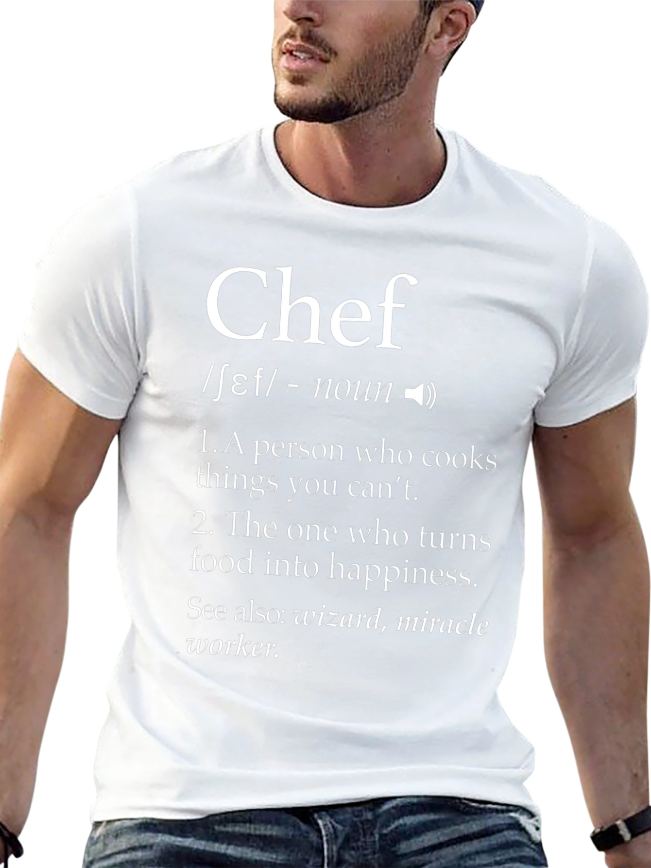 Chef Definition T-Shirt - Culinary Wizardry