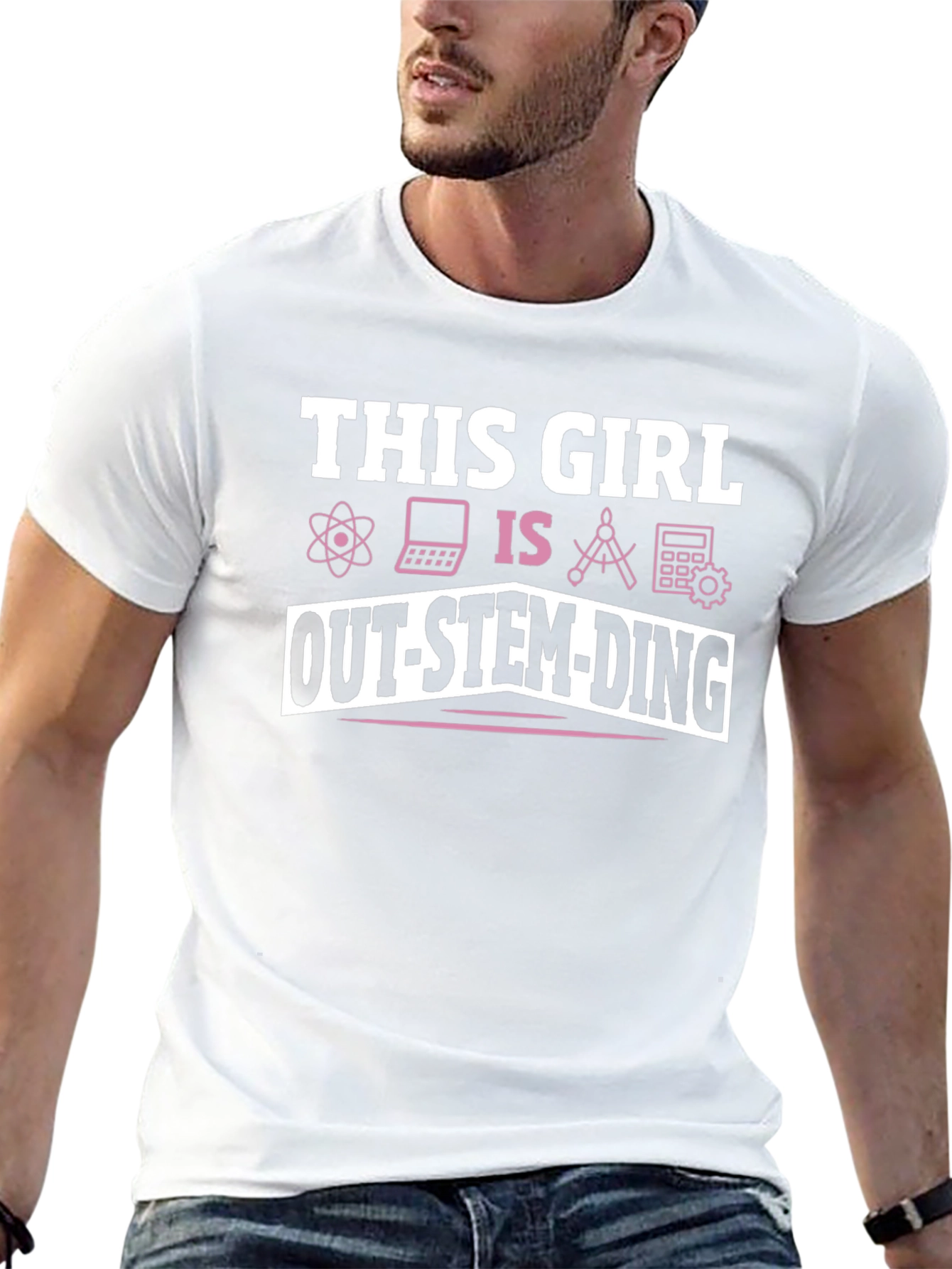 This Girl Is Out-Stem-Ding T-Shirt