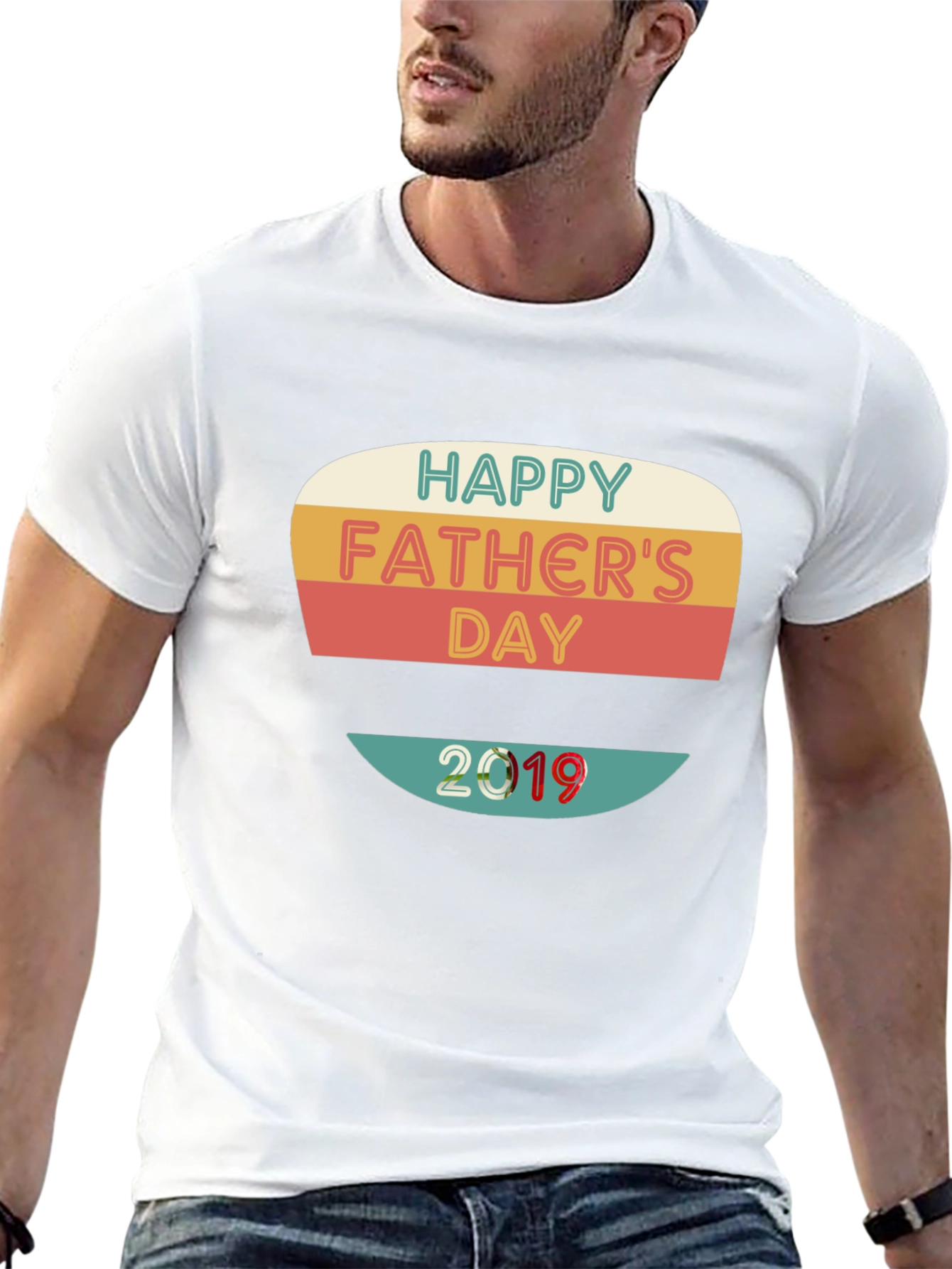 Retro Fathers Day 2019 Graphic Tee