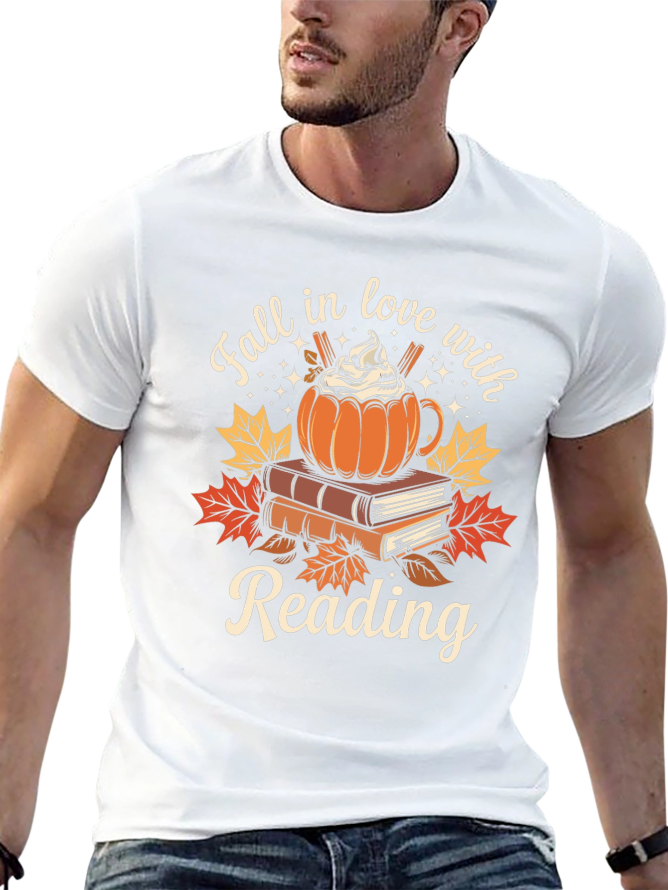 Fall in Love with Reading T-Shirt