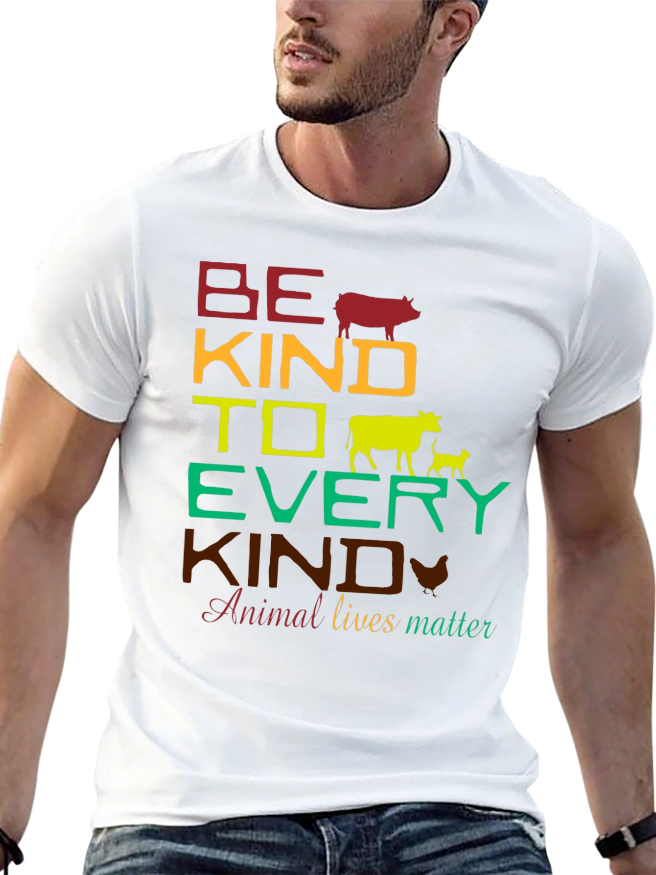 Be Kind to Every Kind Animal Rights T-Shirt