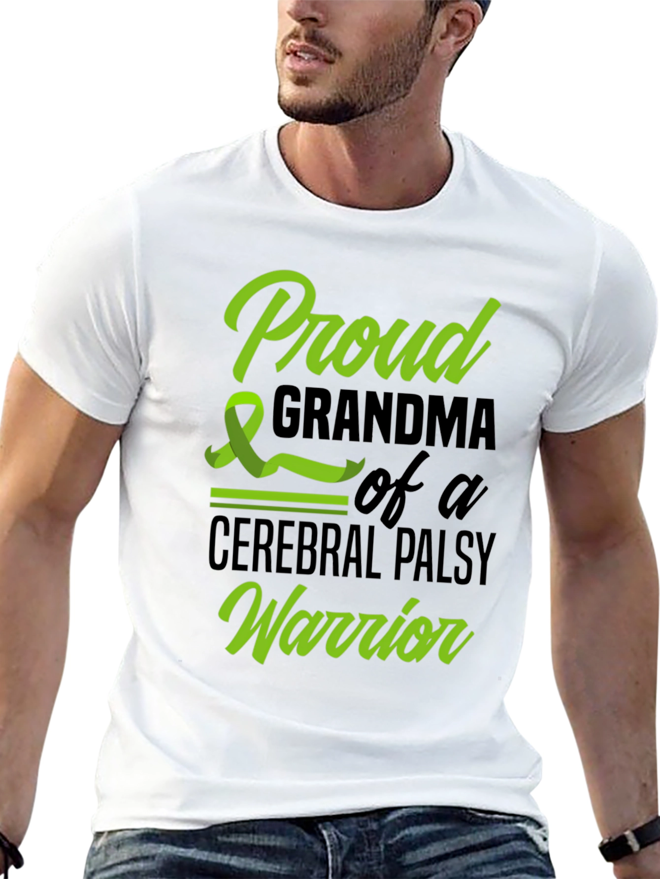 Proud Grandma Cerebral Palsy Warrior T-Shirt