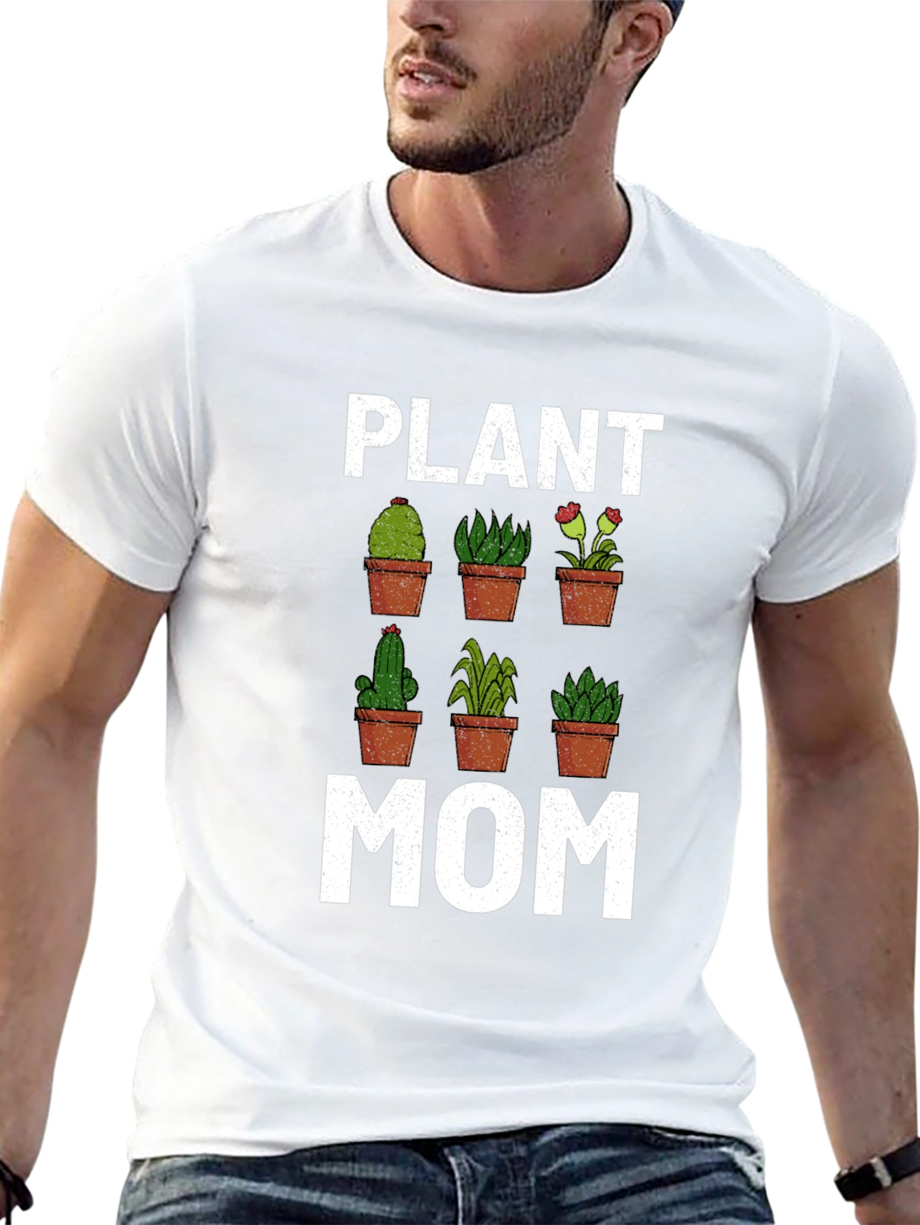 Plant Mom Graphic T-Shirt