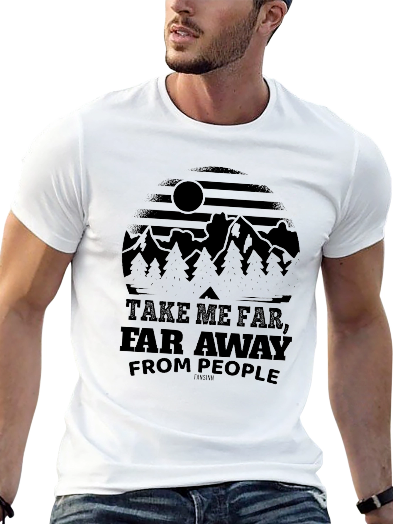 Take Me Far Away T-Shirt - Mountain Graphic Tee