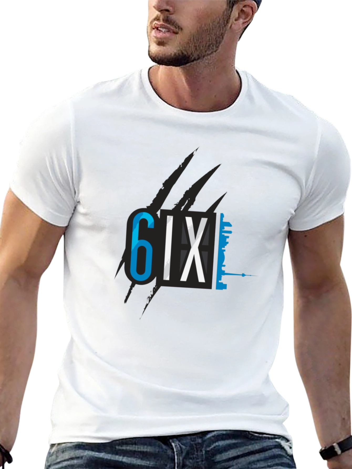 6IX Toronto Graphic T-Shirt - Soft Cotton Tee