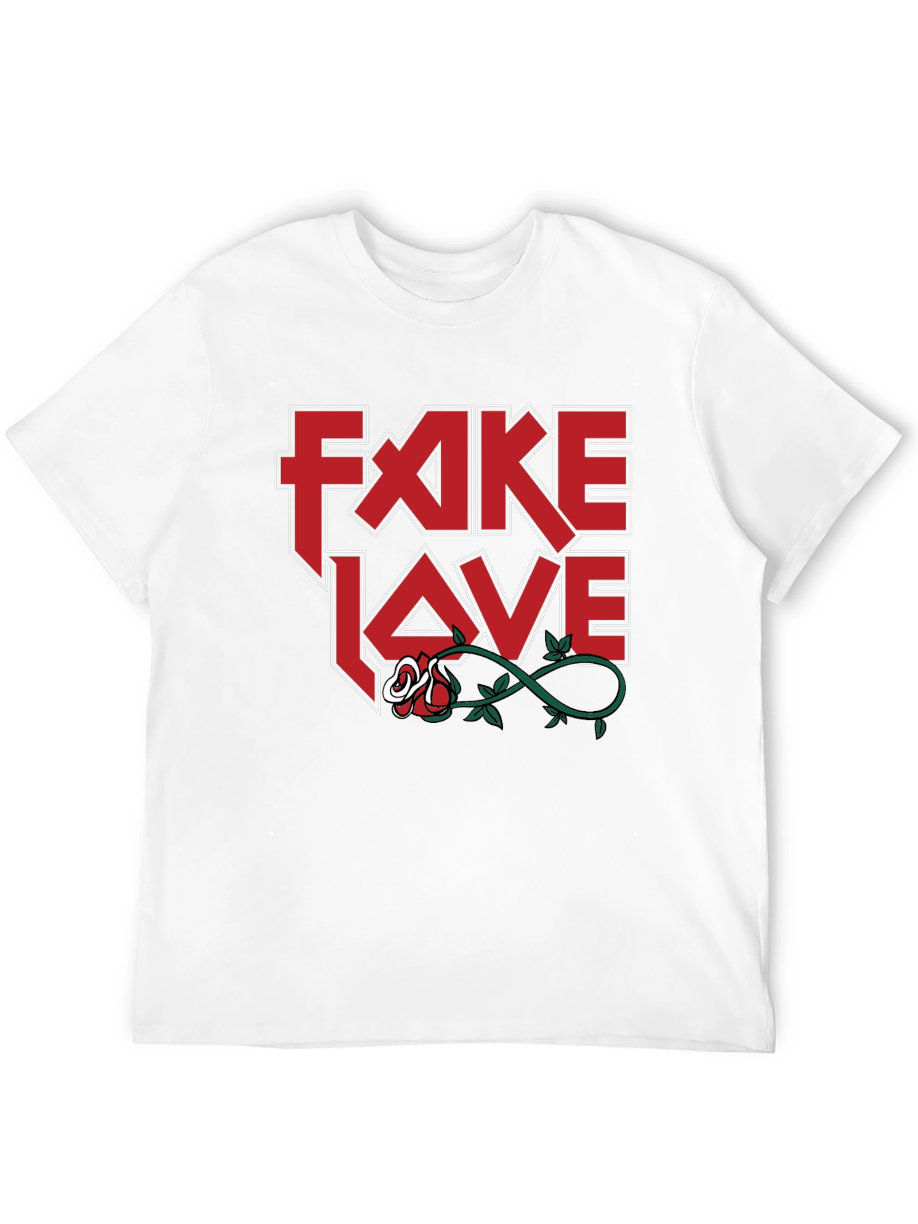 Fake Love T-Shirt - Rock Inspired Graphic Tee