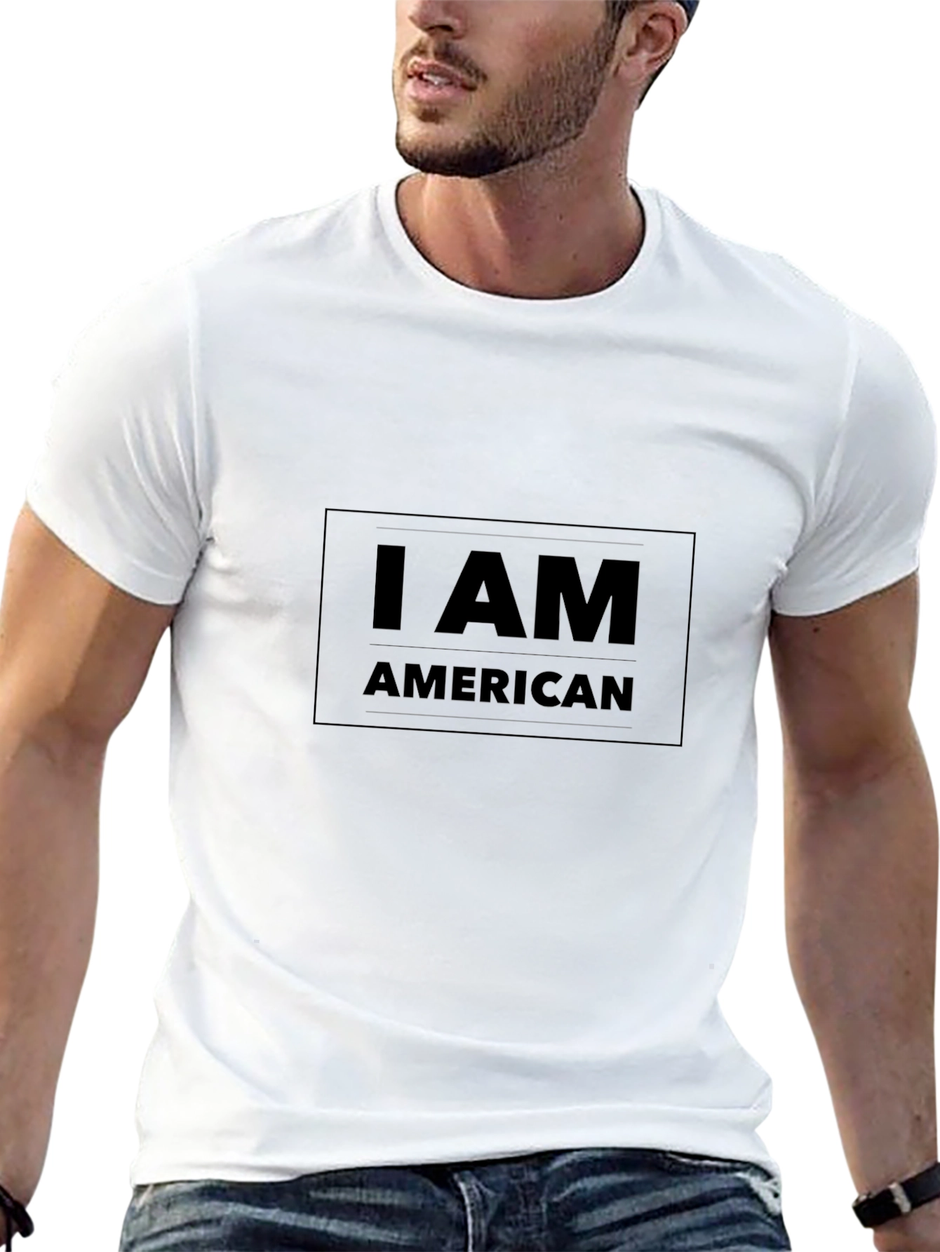 I AM American T-Shirt - Patriotic Pride