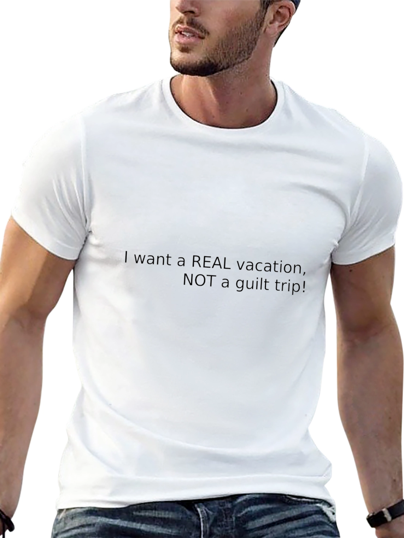 Vacation Mode T-Shirt - Real Vacation No Guilt!