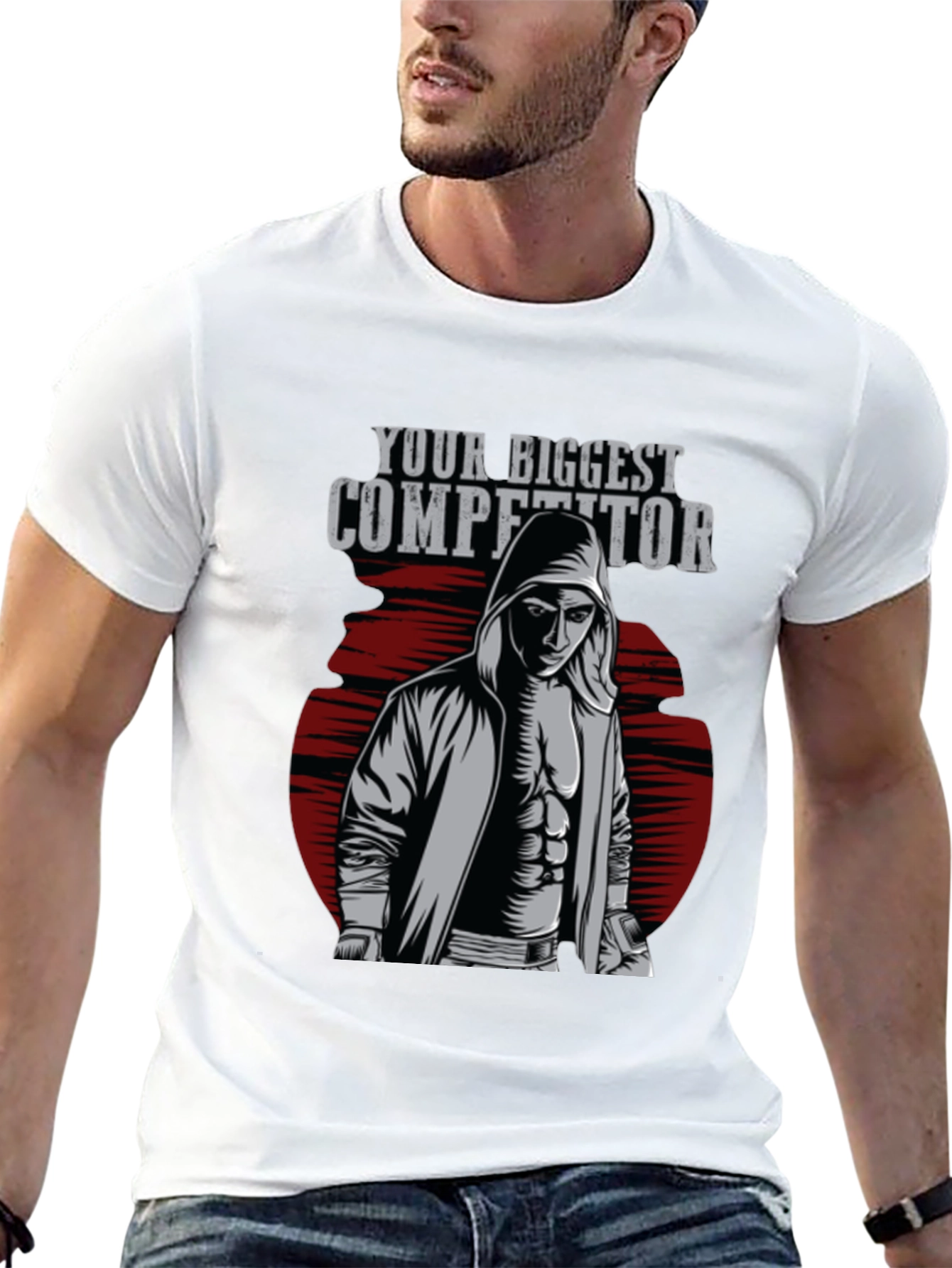 Your Biggest Competitor Graphic T-Shirt