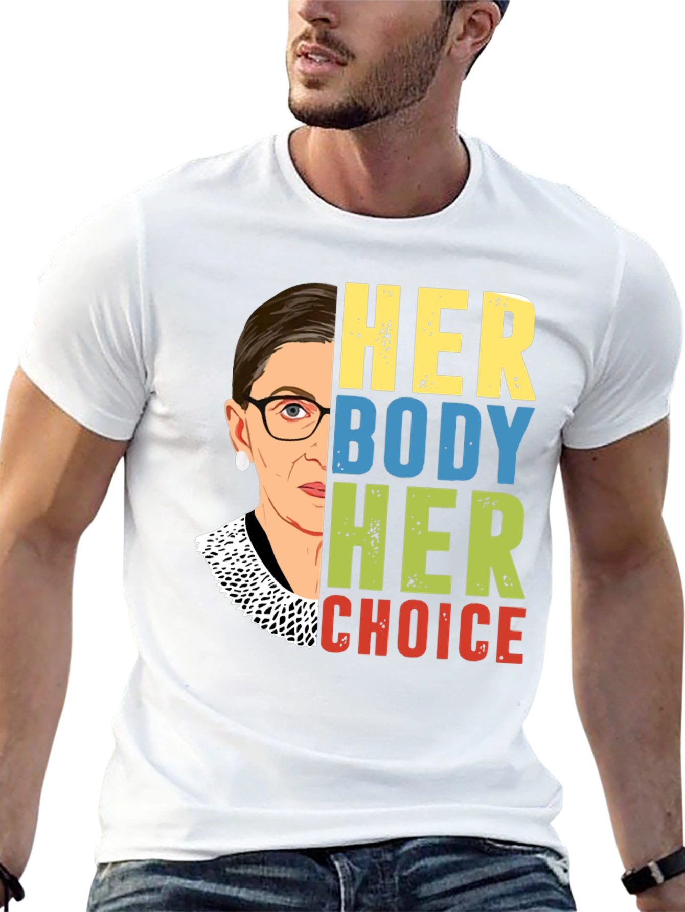 Her Body Her Choice RBG T-Shirt