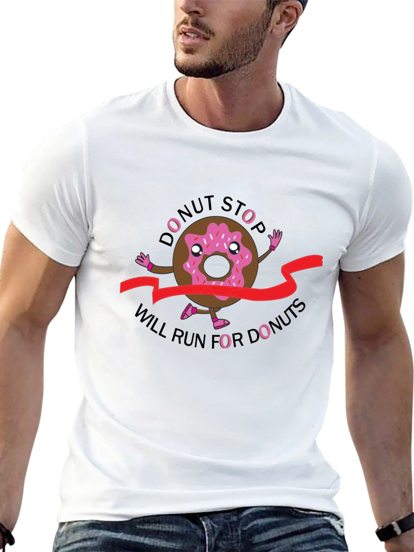 Donut Stop Running T-Shirt