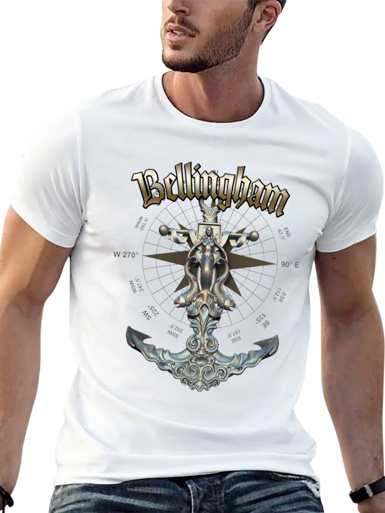 Bellingham Nautical Anchor T-Shirt