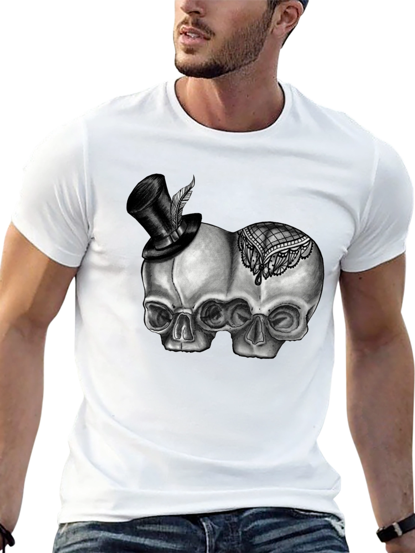 Skull Duo Graphic Tee